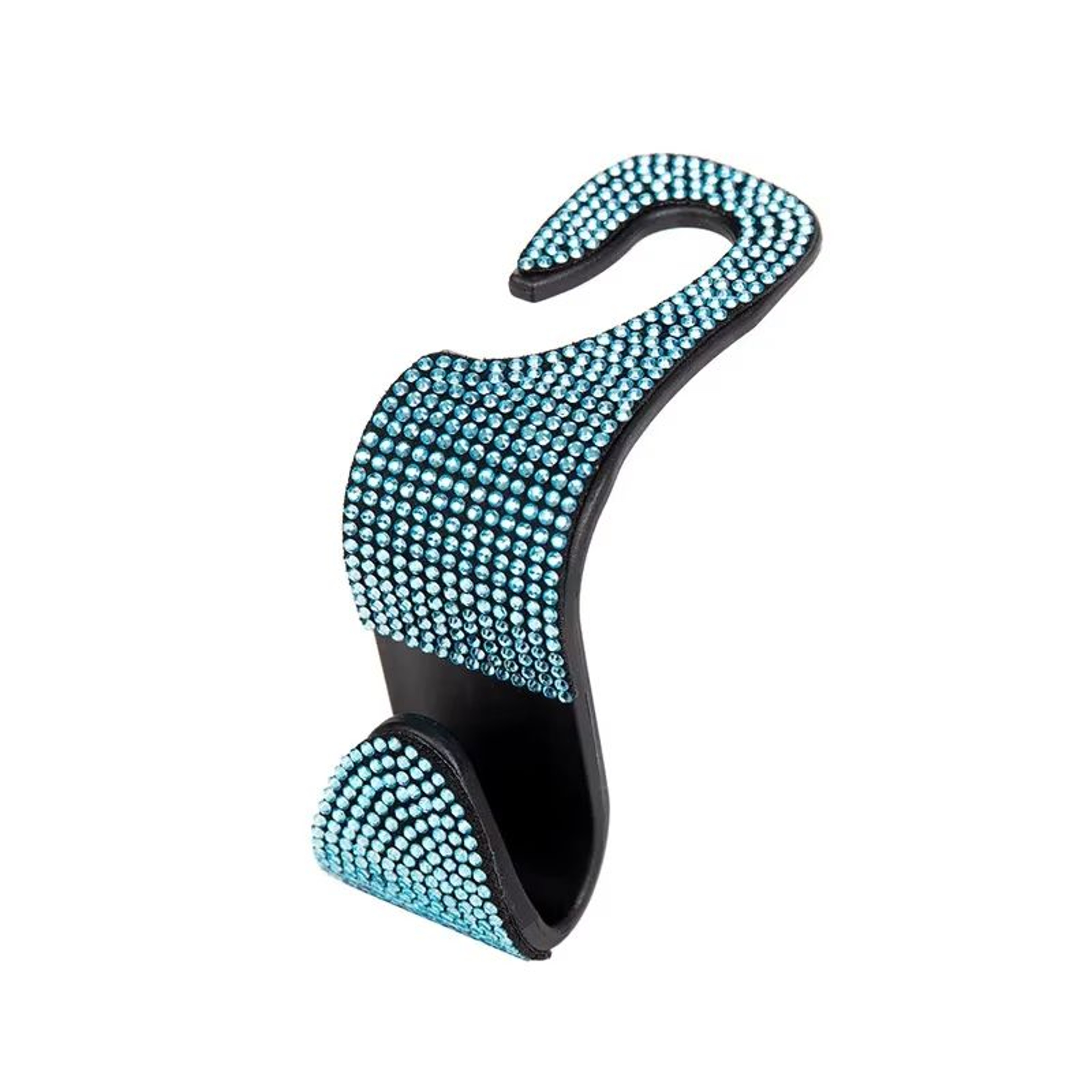 Multifunction Car Headrest Hook Organizer Rhinestone Back Seat Car Purse Hook Storage Holder 10