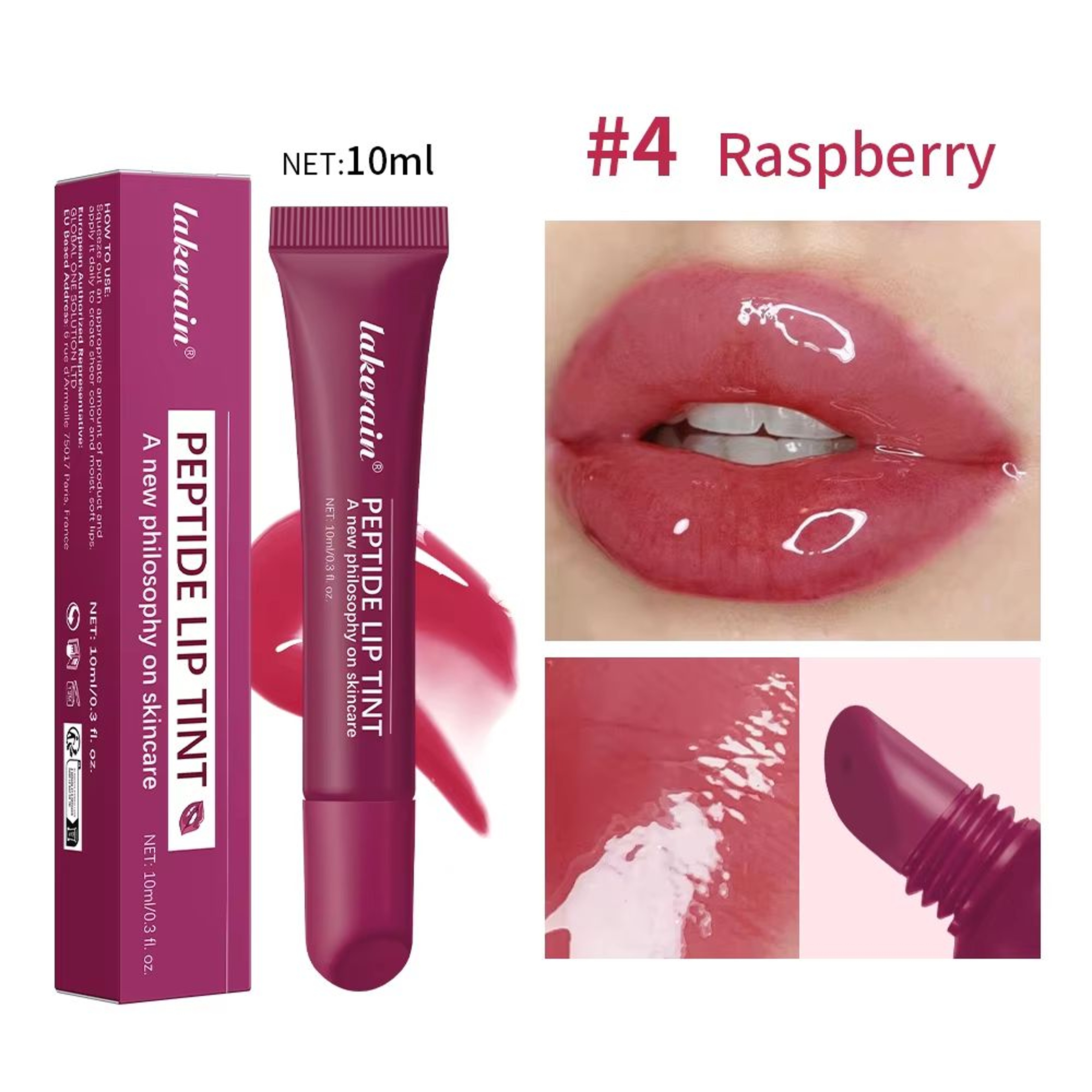 Phone Case Lip Gloss Set Long Lasting Transparent Lip Gloss Moisturizing Lip Glaze With Phone Case  6