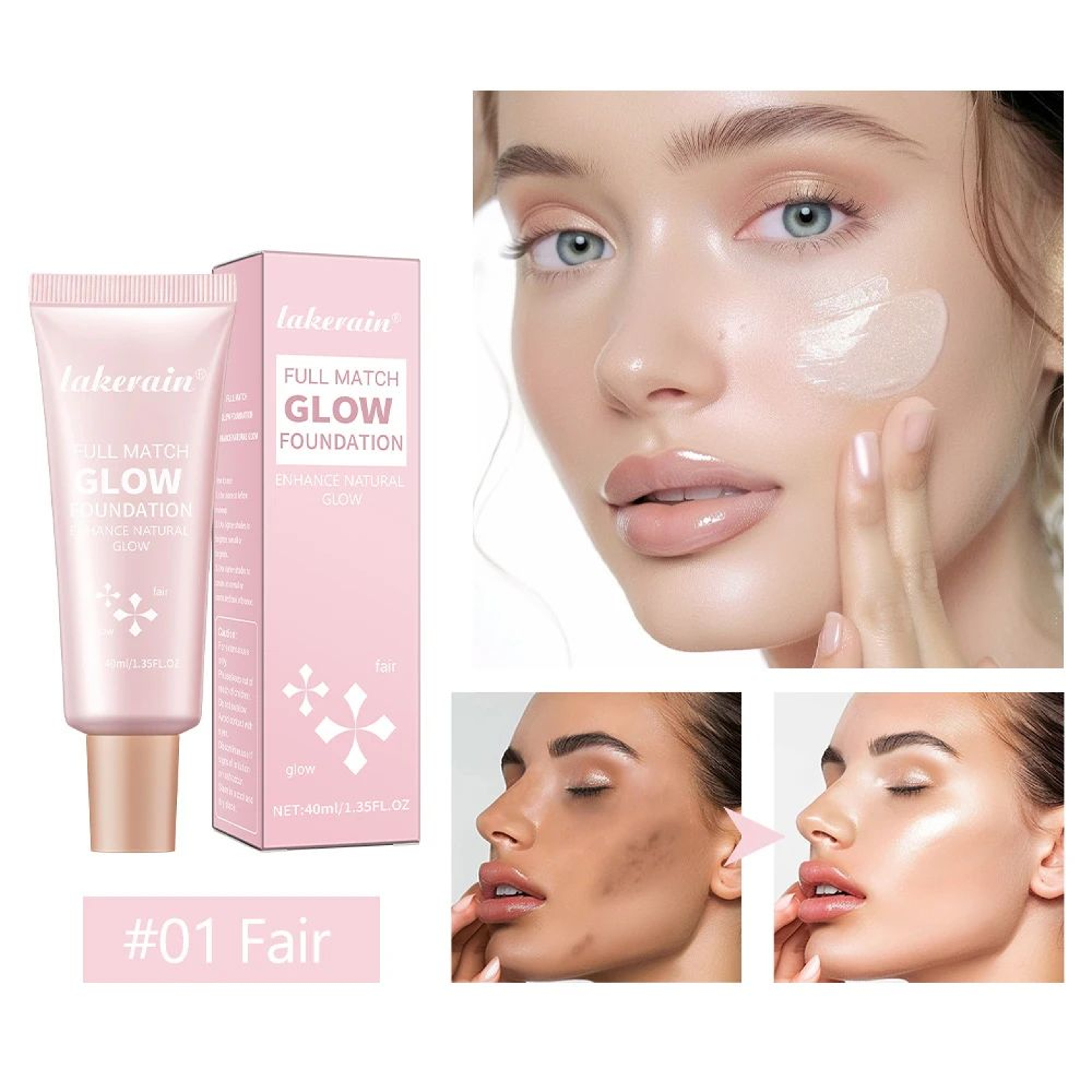 RadianceBoost Glow Foundation Illuminator  Hydrating Glow Enhancer Lightweight Illuminating Foundat 2