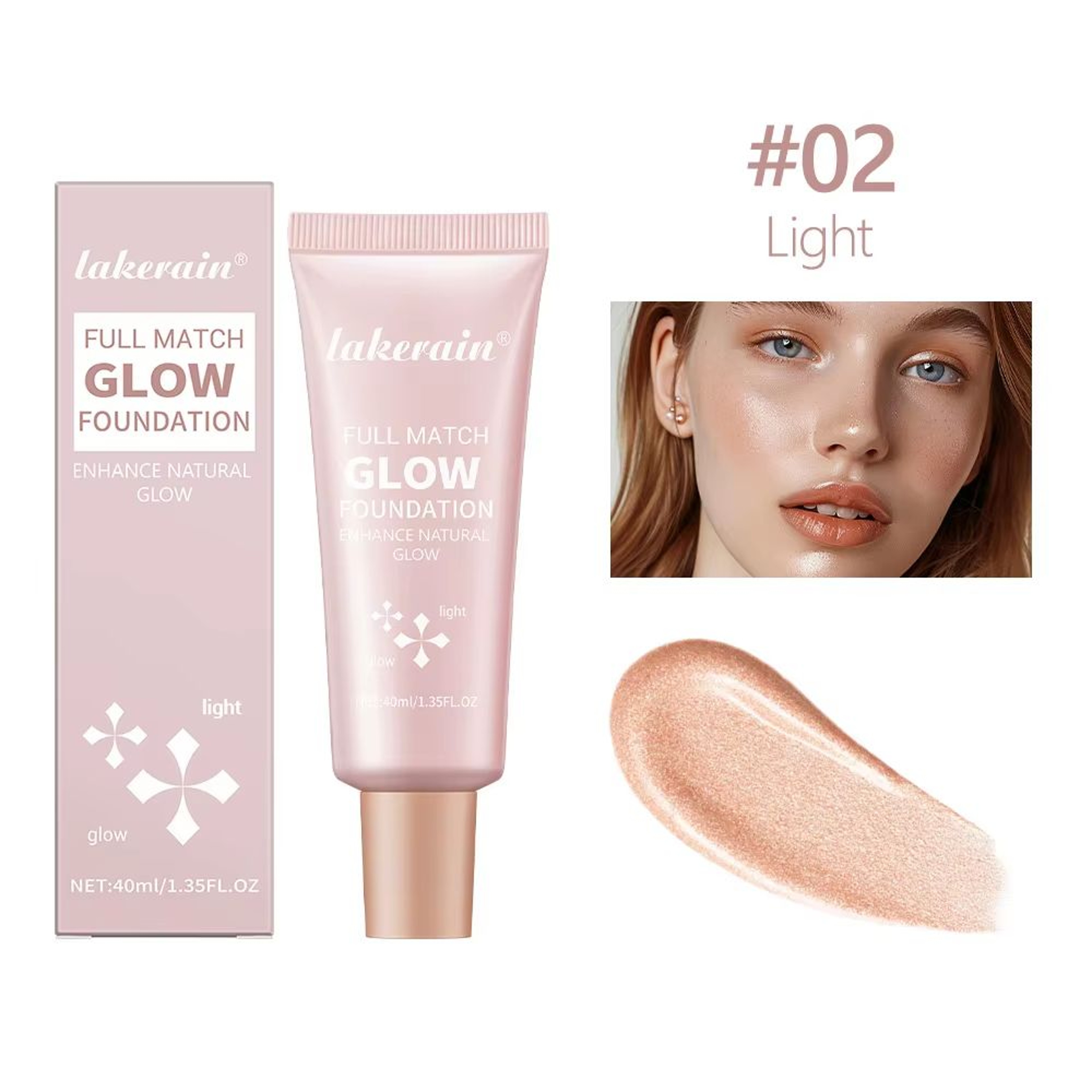 RadianceBoost Glow Foundation Illuminator  Hydrating Glow Enhancer Lightweight Illuminating Foundat 5
