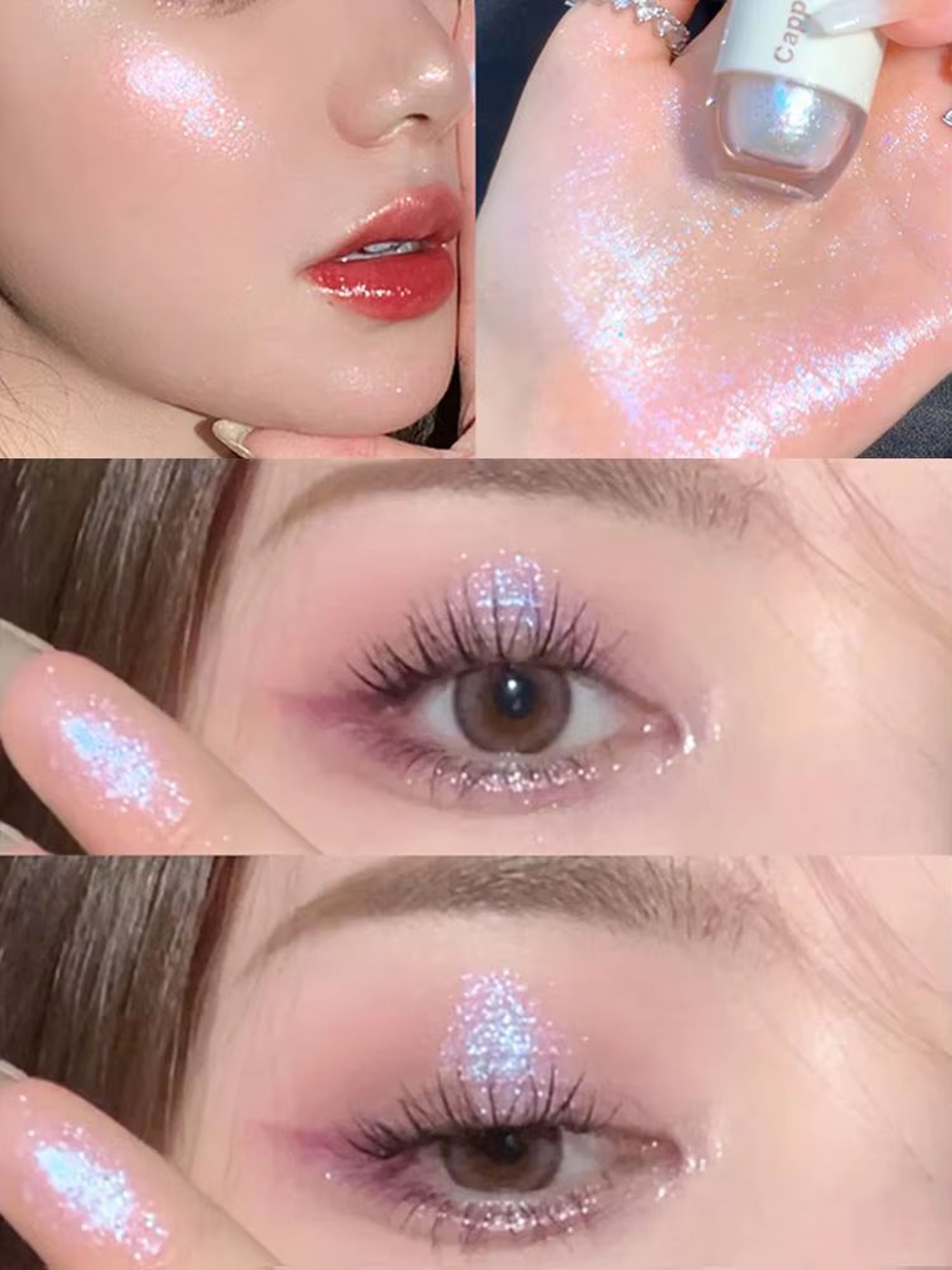 StarGleam Liquid Glitter Eyeshadow  Pearlescent Liquid Glitter Eyeshadow With High Gloss Shimmer Li 11