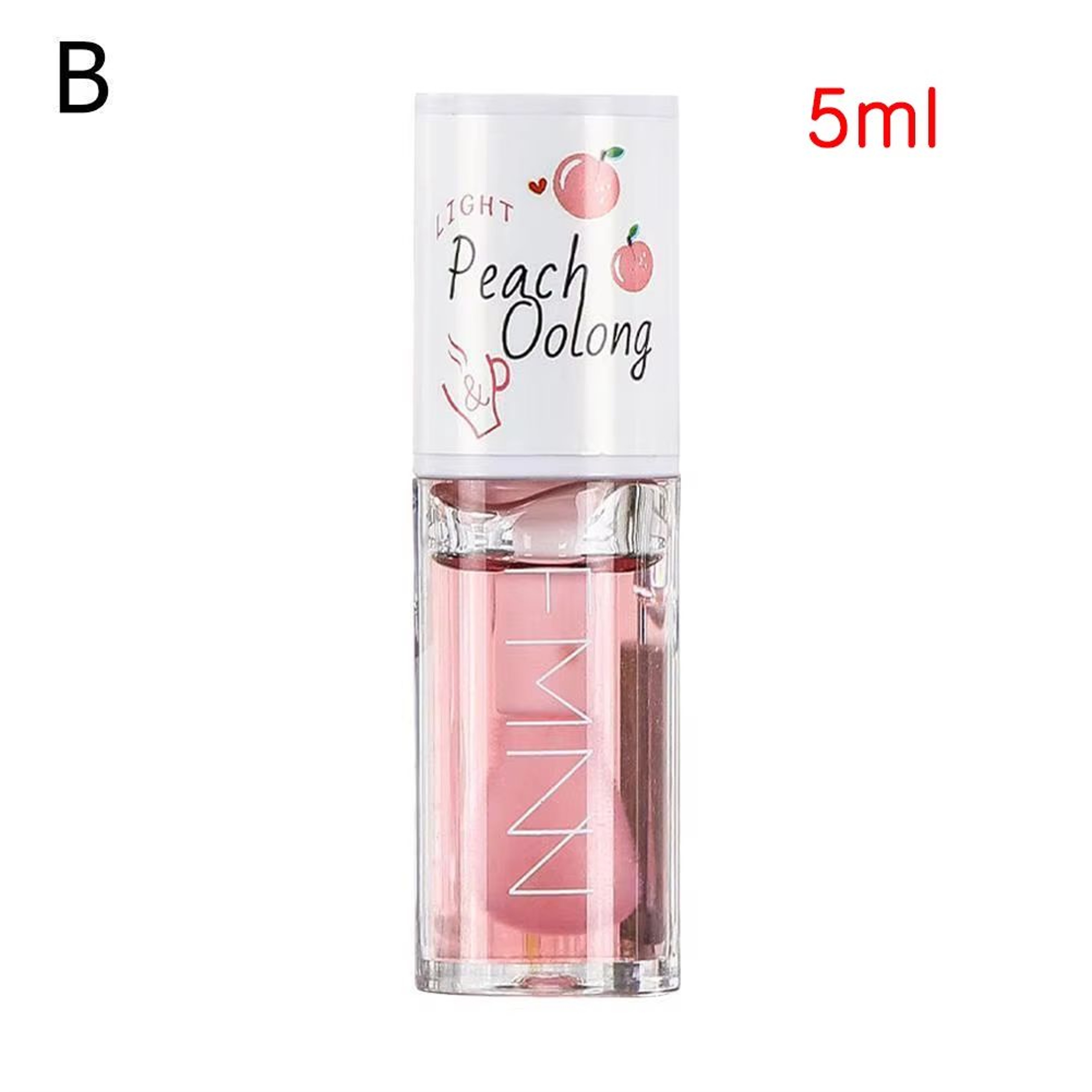 Kawaii Honey Peach Lip Oil Hydrating Lip Plumper Tint Serum 5ml 8