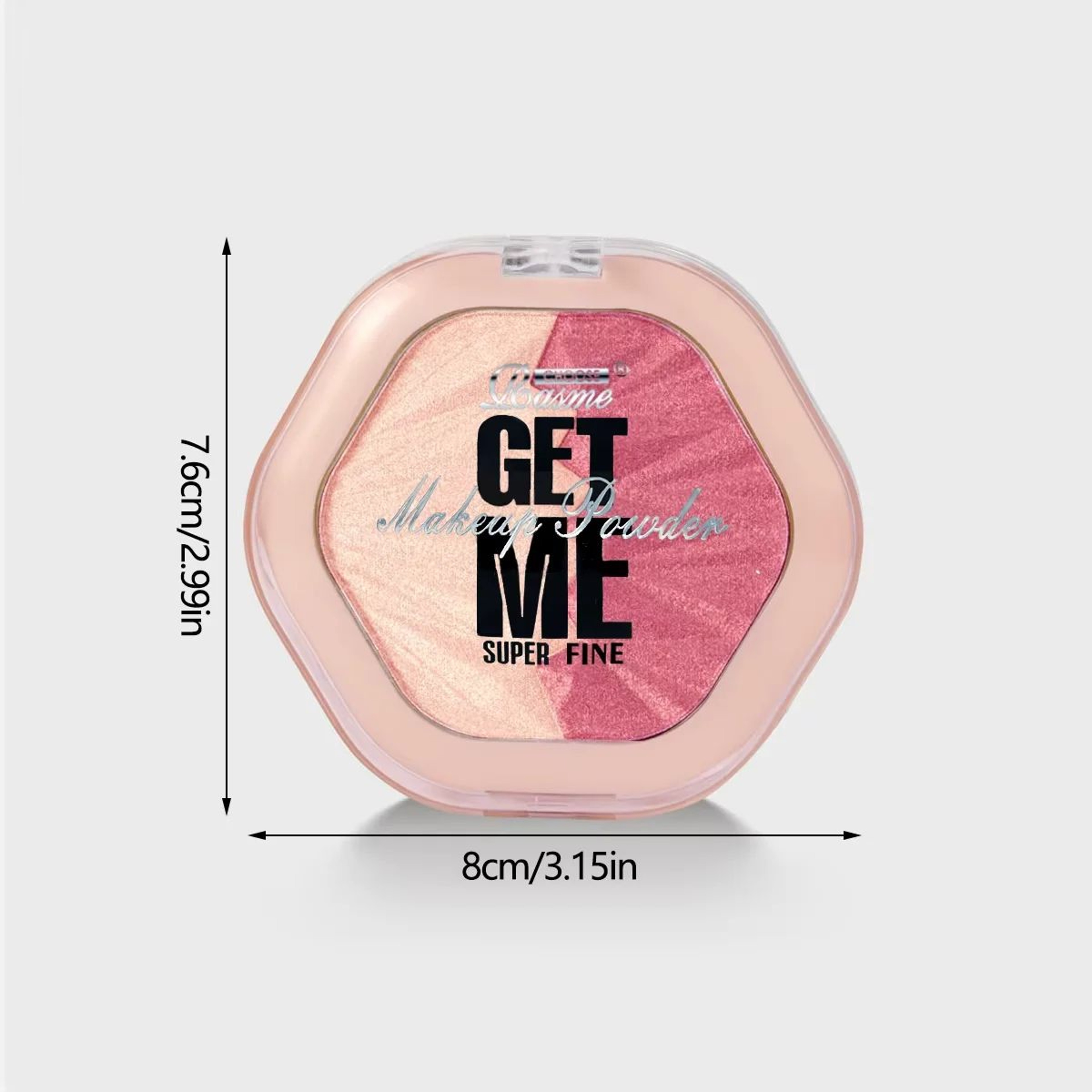 2 Color Cream Blush Palette Contour And Highlight Blush Duo Face Makeup 5