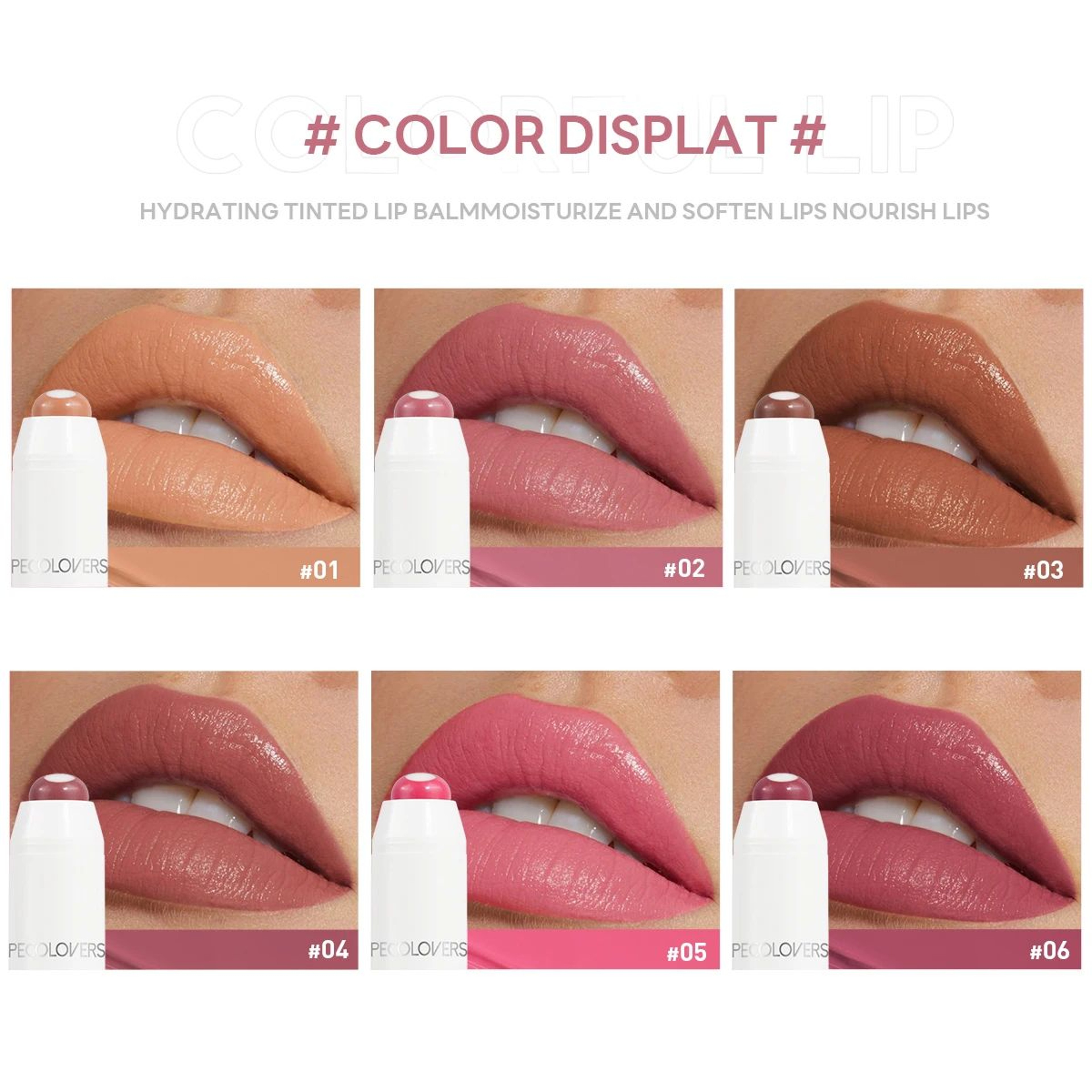 Moisturizing Rotating Lip Gloss Pen  Long Lasting Waterproof Gloss Lipstick 1
