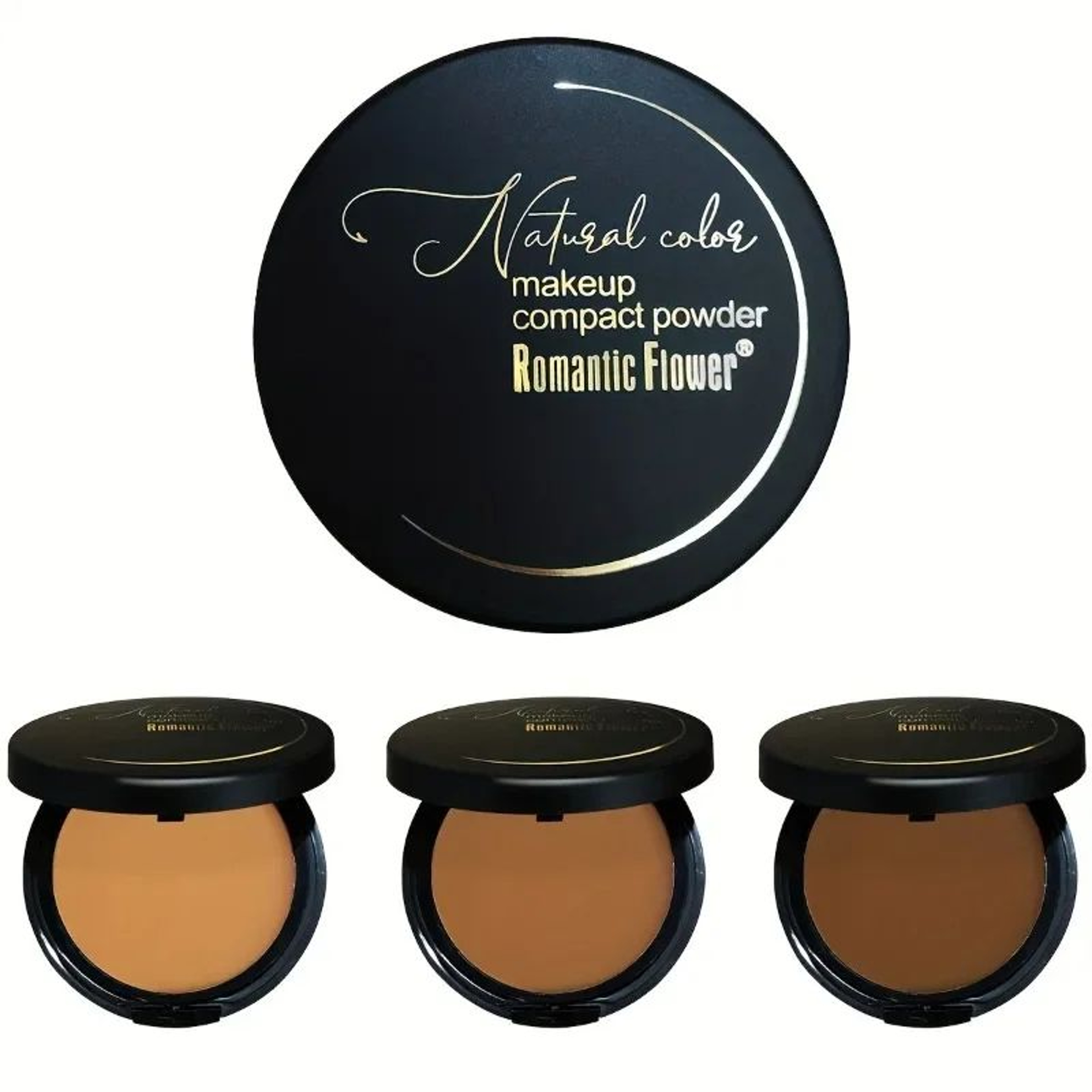 Sweat Resistant Matte Contour Powder Palette  Buildable Highlight  Shadow Makeup 2