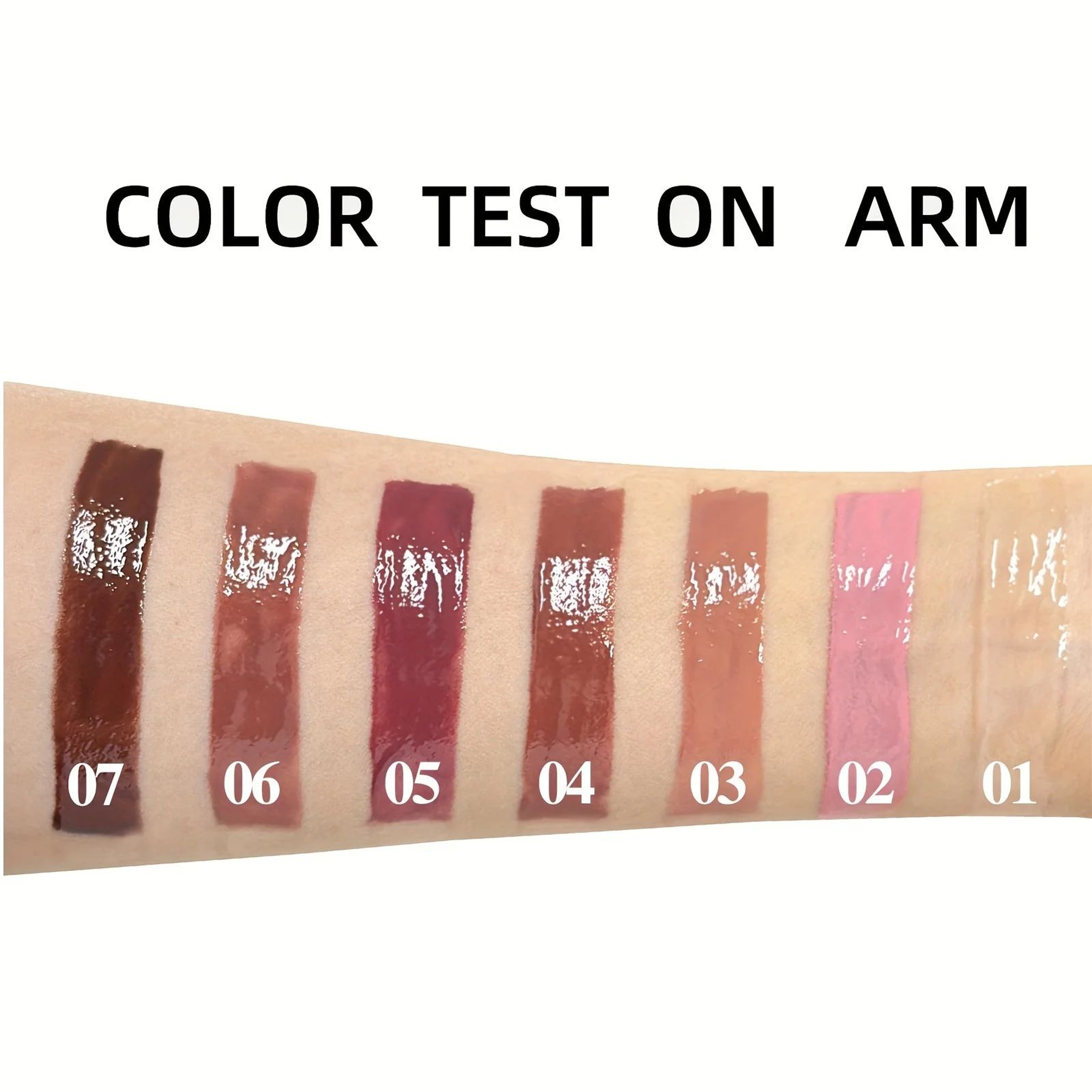 Hydrating Crystal Lip Oil  Plumping Tinted Gloss For Soft Shiny Lips 5
