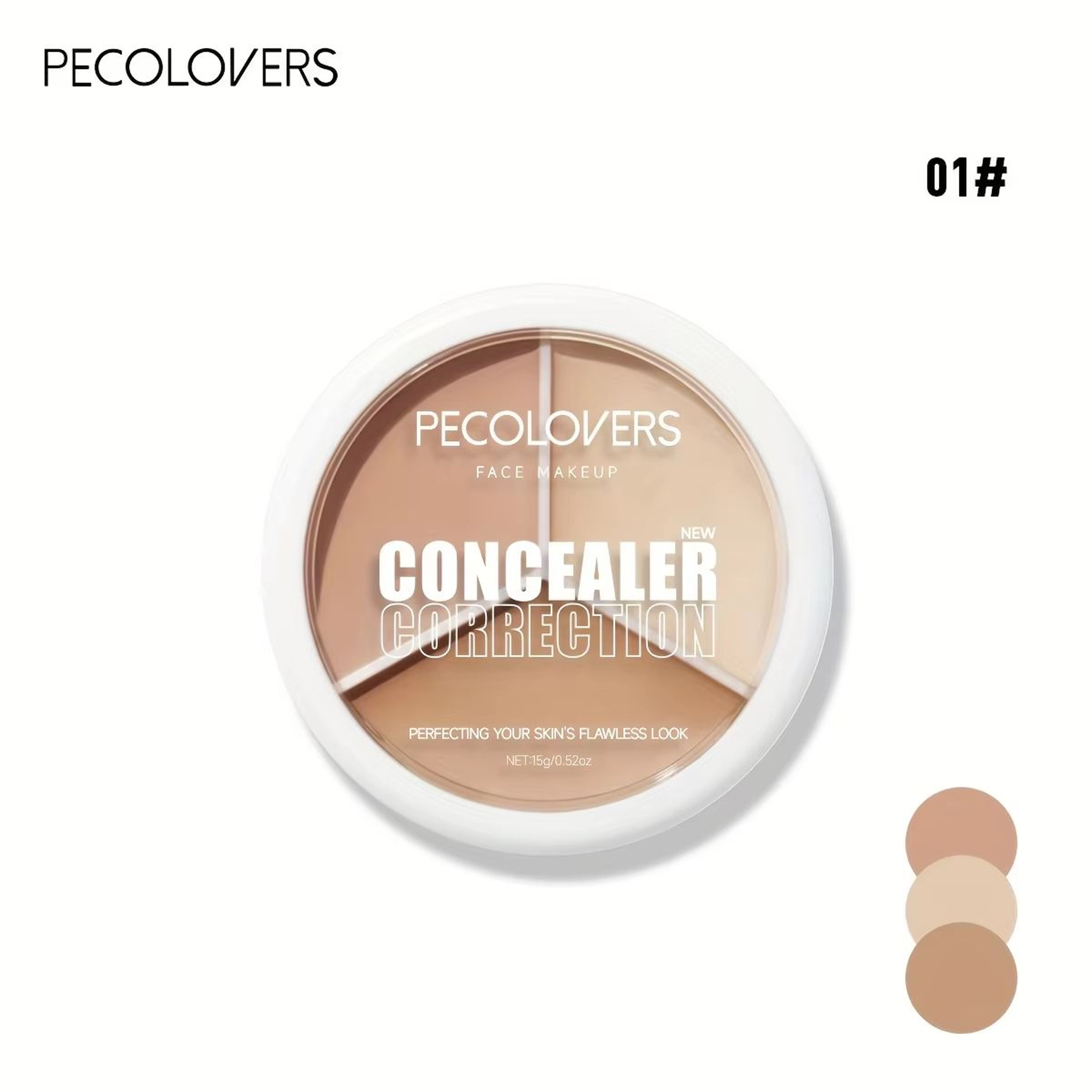 Waterproof Cream Concealer Palette  Full Coverage Spot  Dark Circle Corrector 8