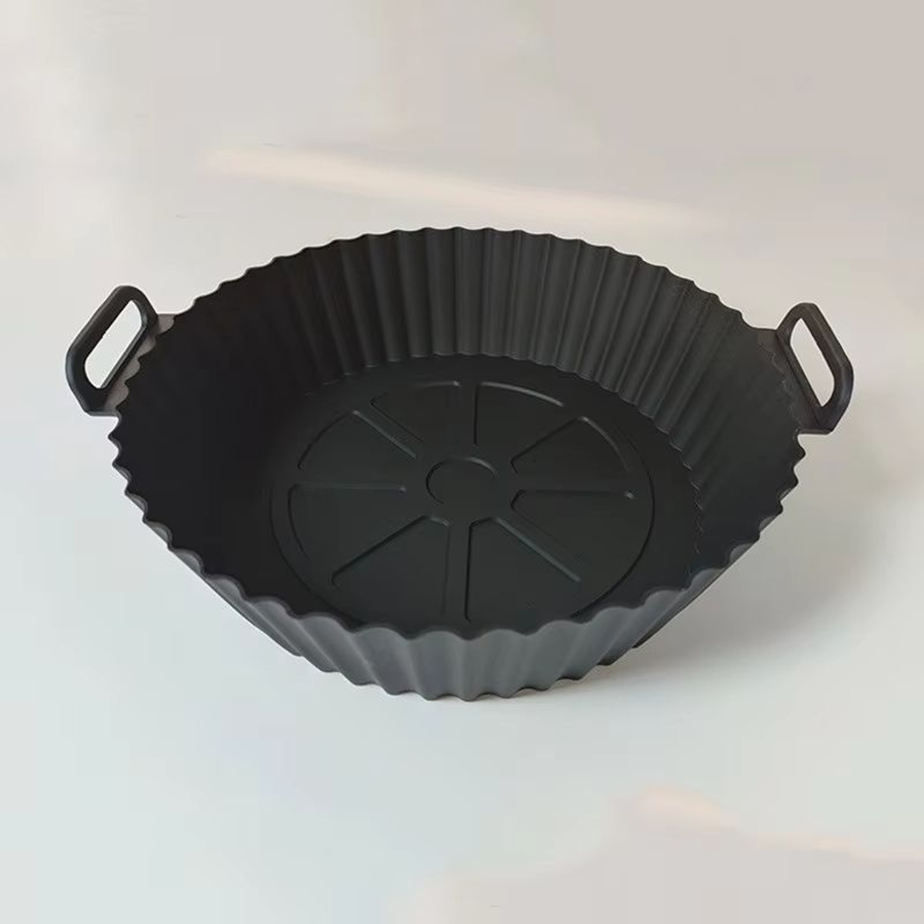 Reusable Silicone Air Fryer Liners Pot  Non Stick Food Safe Air Fryer Basket Protector 6