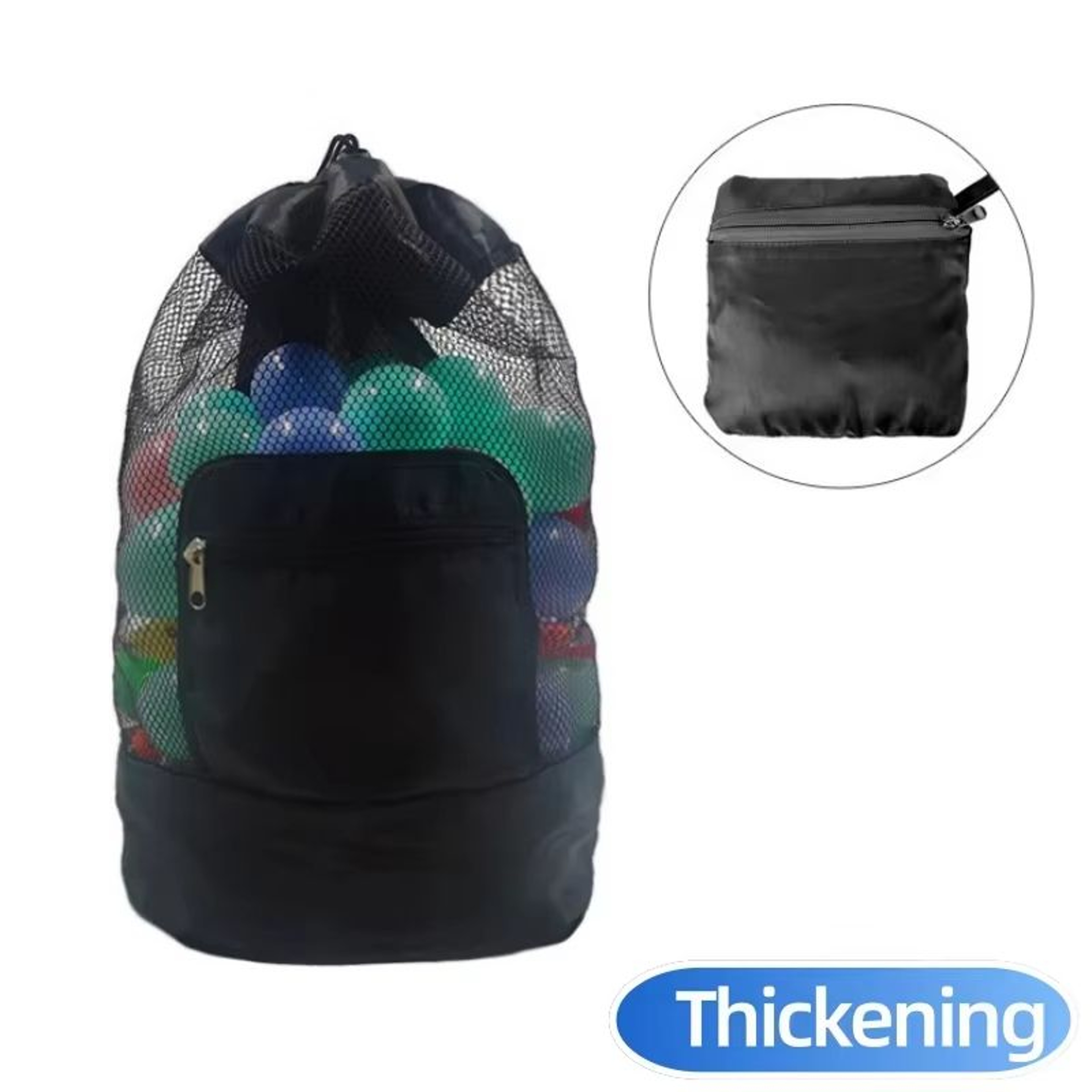 Large Capacity Beach Toy Storage Bag Portable Mesh Beach Bag For Swimming Travel  Outdoor Essential 9