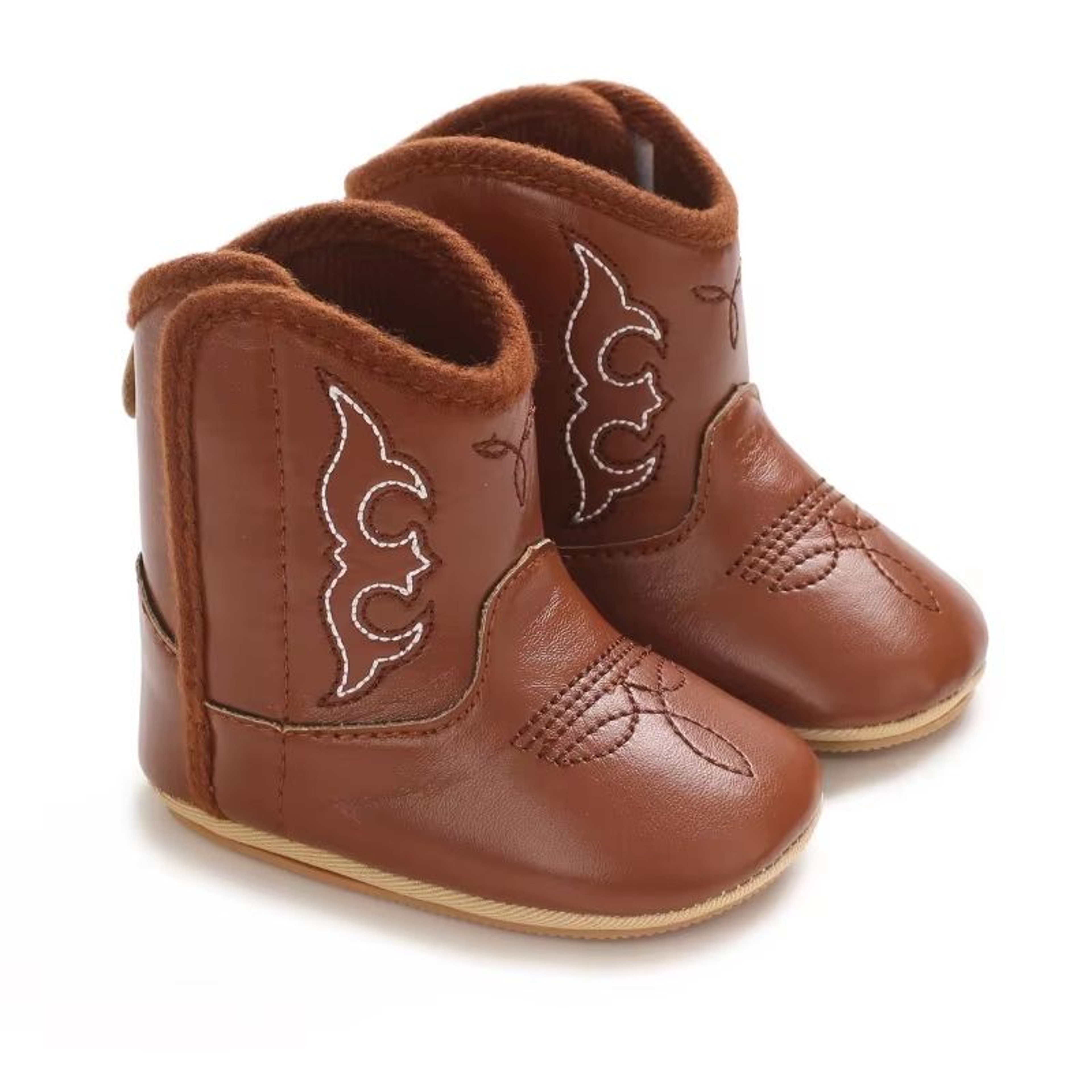 Cute Printed Baby Boots For Newborns Soft PU Sole First Walker Shoes For 018 Months  Lightweight Sp 0