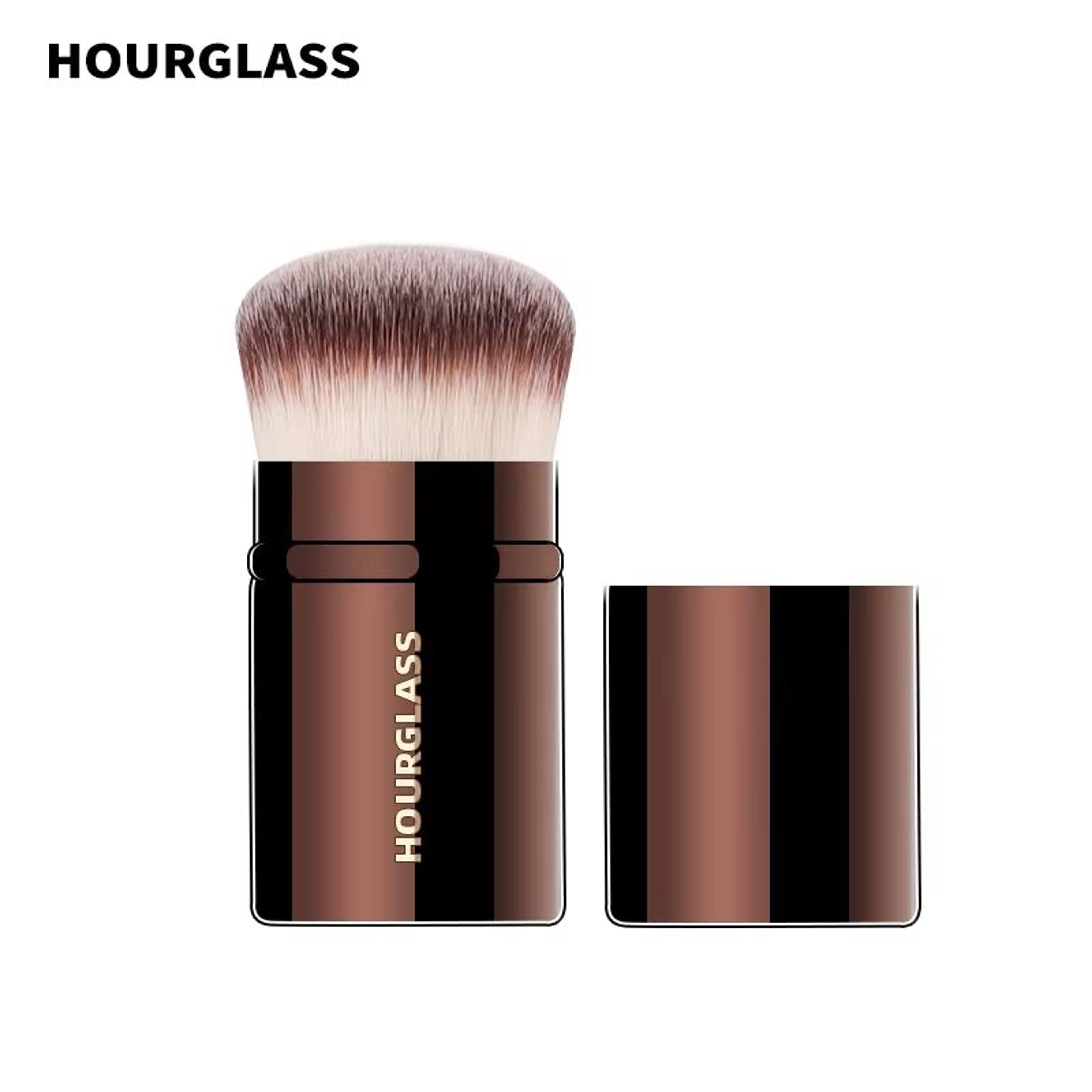 Hourglass No23 Retractable Blush Brush  Portable Retractable Makeup Brush For Smooth Cheek Blending 5