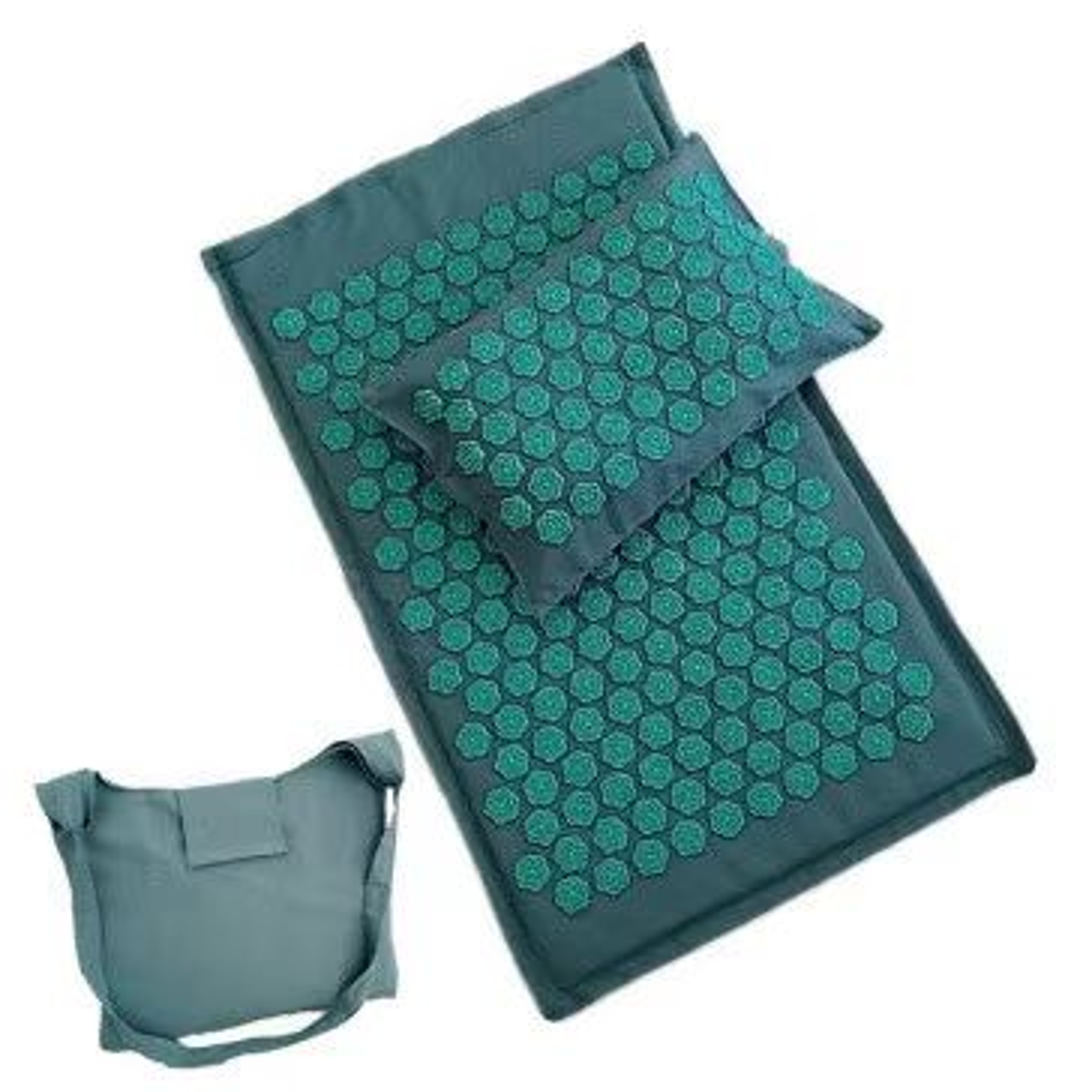 Natural Linen Acupressure Mat With Pillow  Lotus Spike Acupressure Yoga Mat For Relaxation Muscle R 8