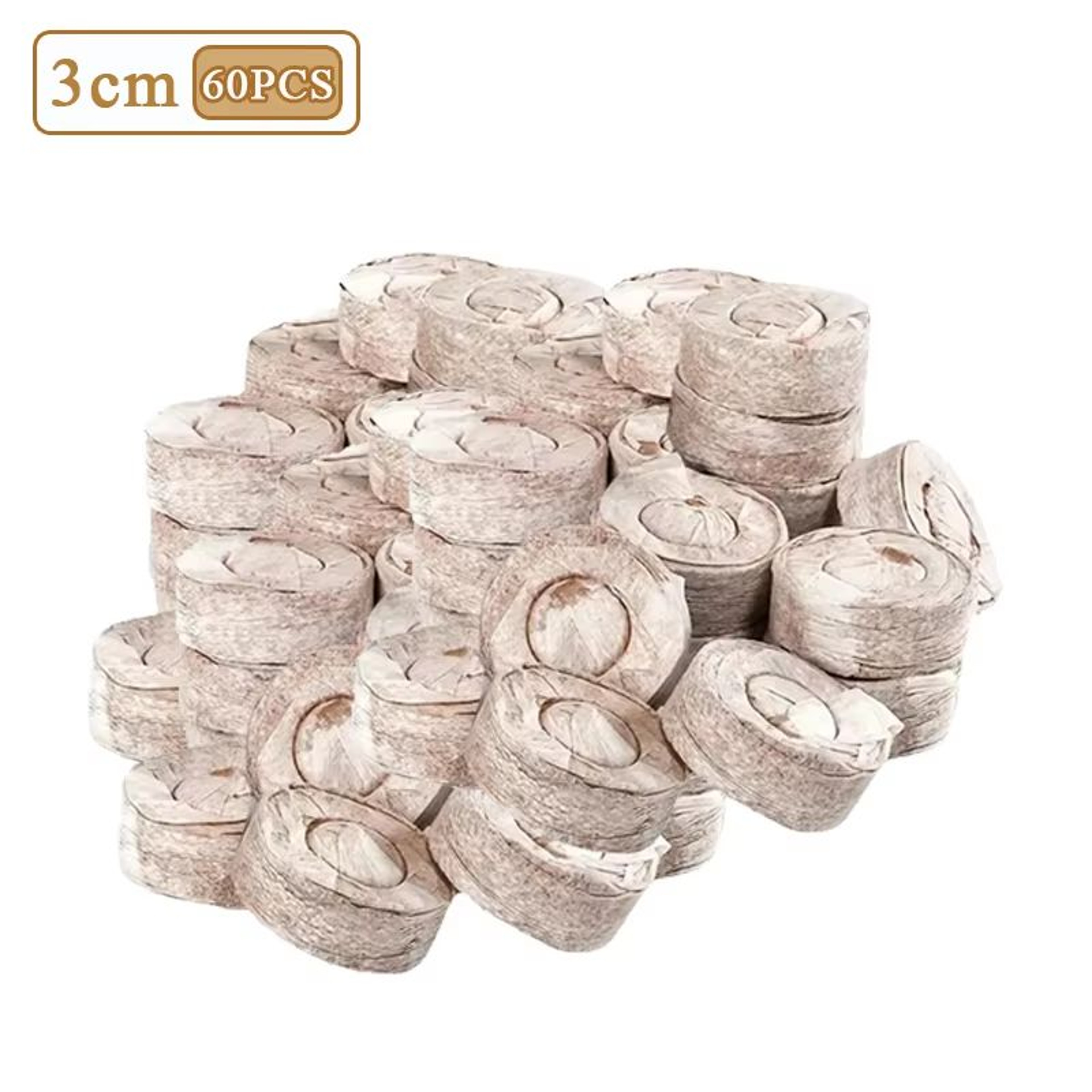 Organic Coco Coir Seed Starter Blocks  Compressed Coconut Coir Soil Pods For Vegetable Flower  Herb 7