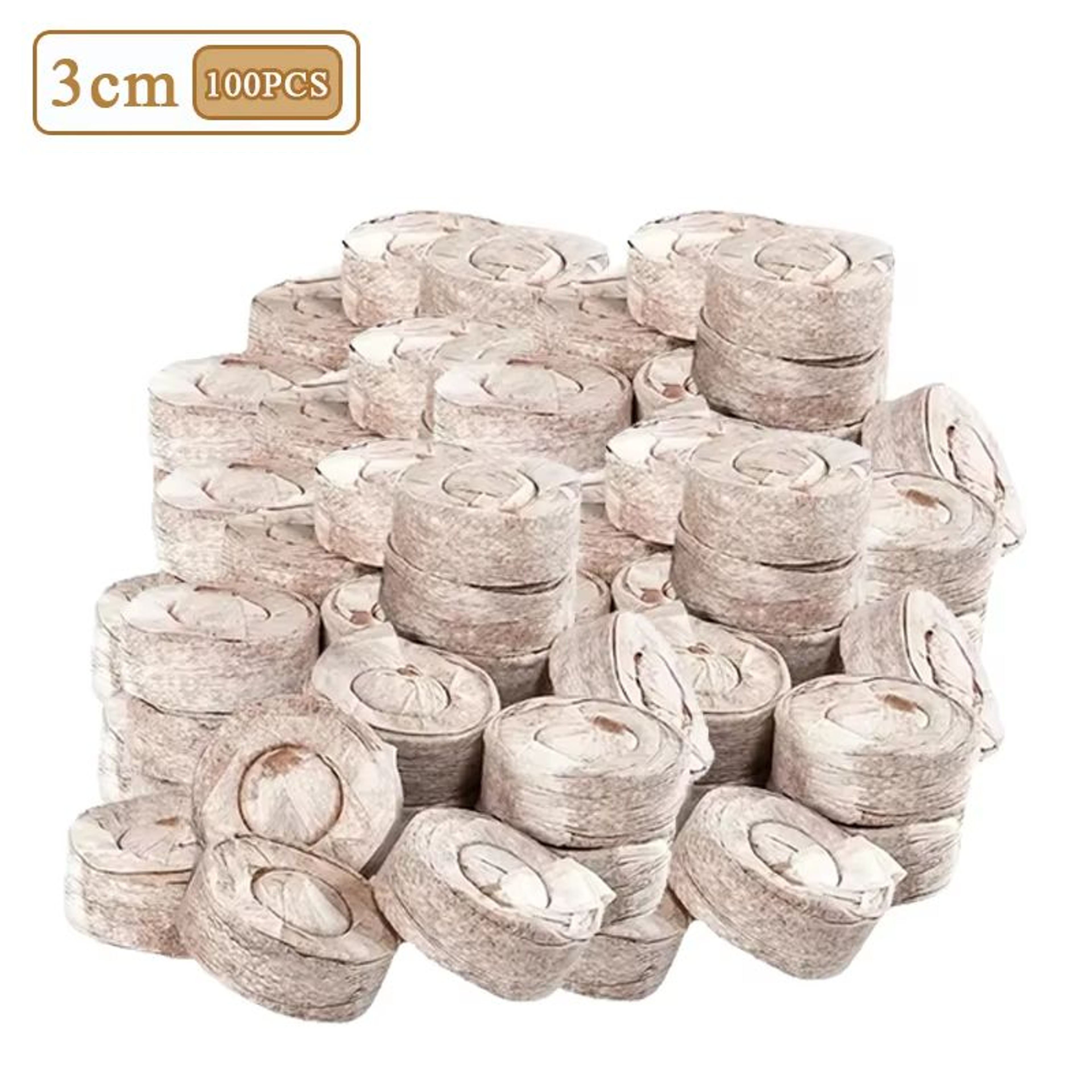 Organic Coco Coir Seed Starter Blocks  Compressed Coconut Coir Soil Pods For Vegetable Flower  Herb 8