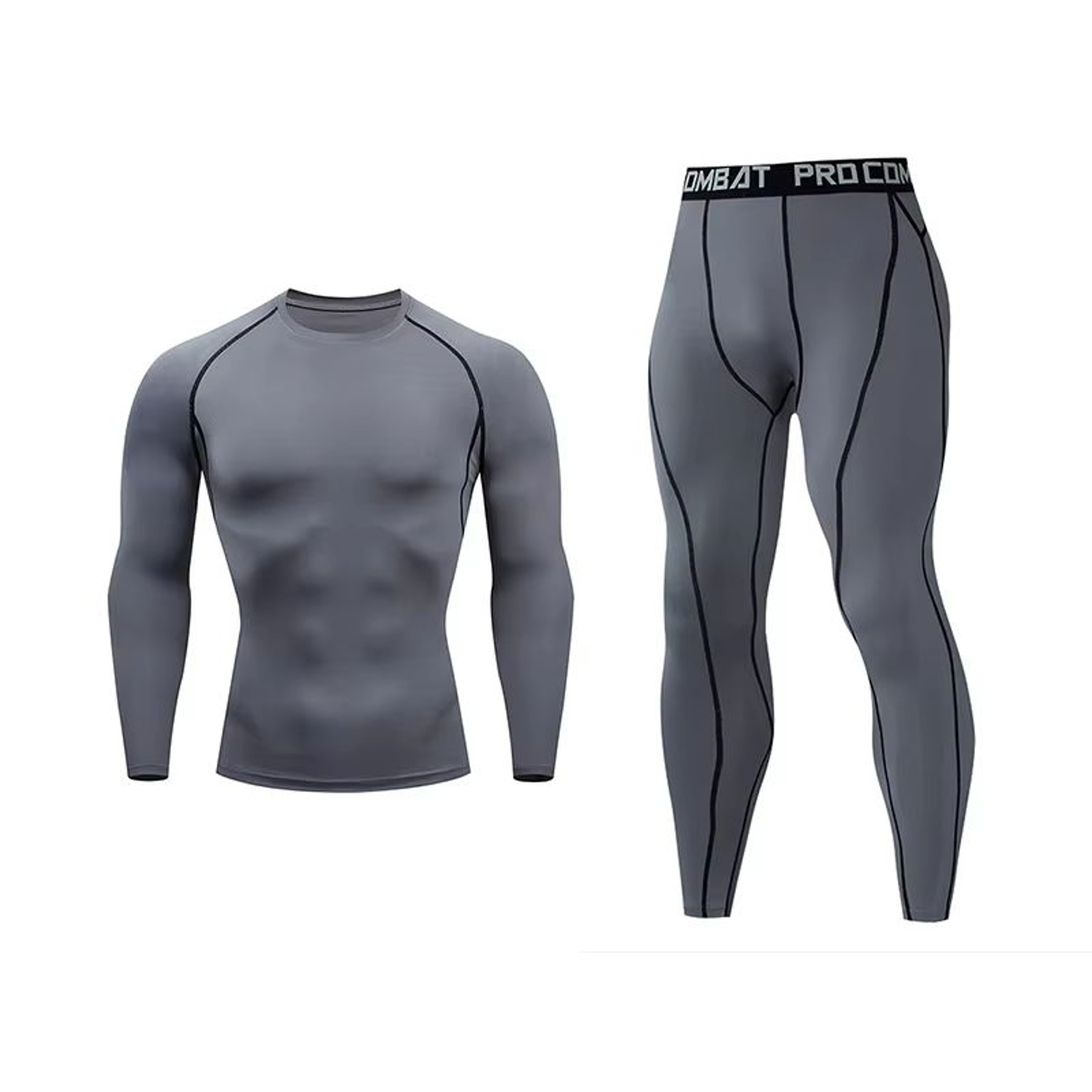 Mens Motocross Compression Suit Quick Dry Motorcycle Base Layer Breathable Long Sleeve Performance  8