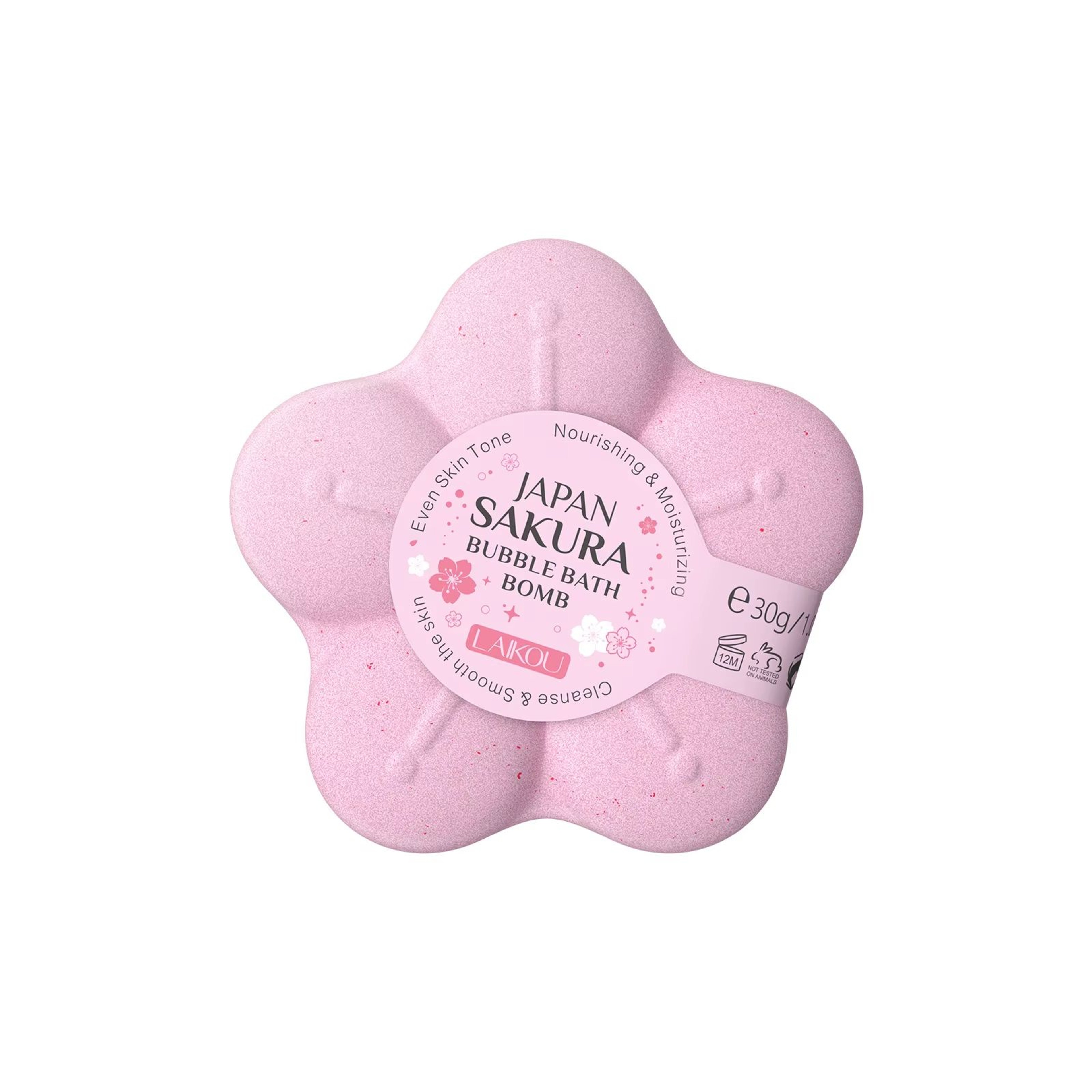 LAIKOU Aromatherapy Bath Bomb Spa Exfoliating Bath Salt Ball Moisturizing Bubble Bath Bomb 6