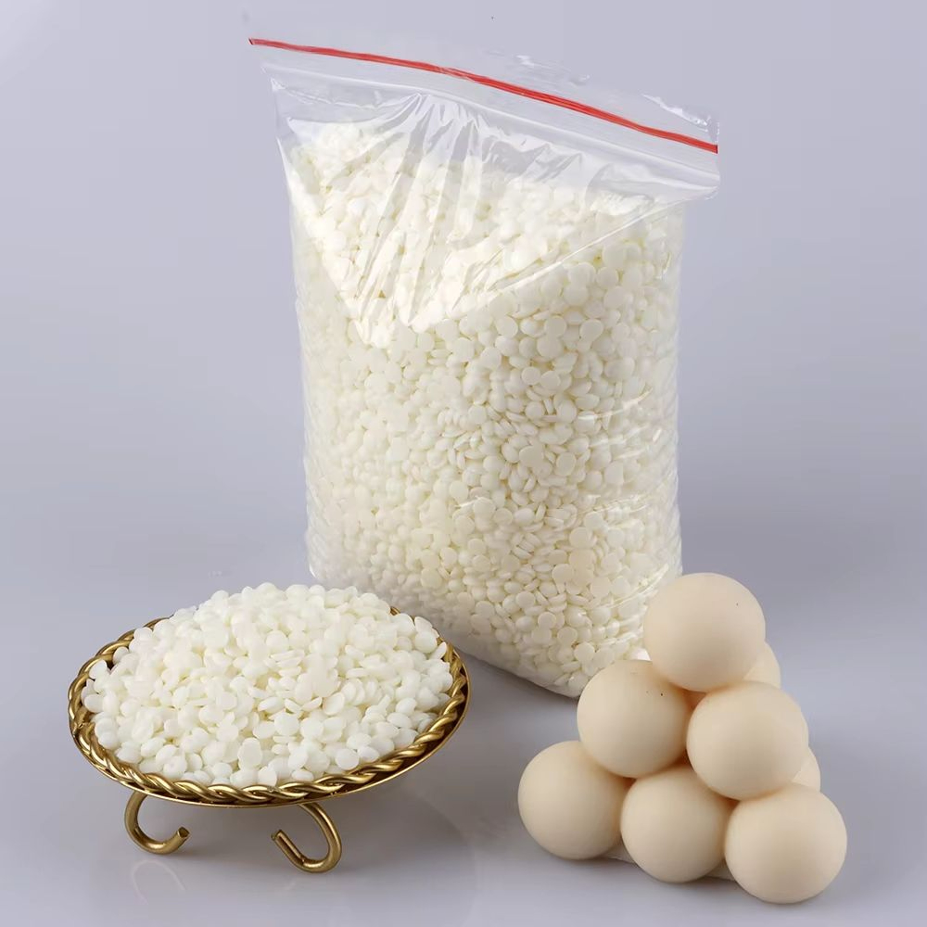 Natural Soy Wax For Candle Making 1KG Pure Granular DIY Scented Candle Craft Material 0