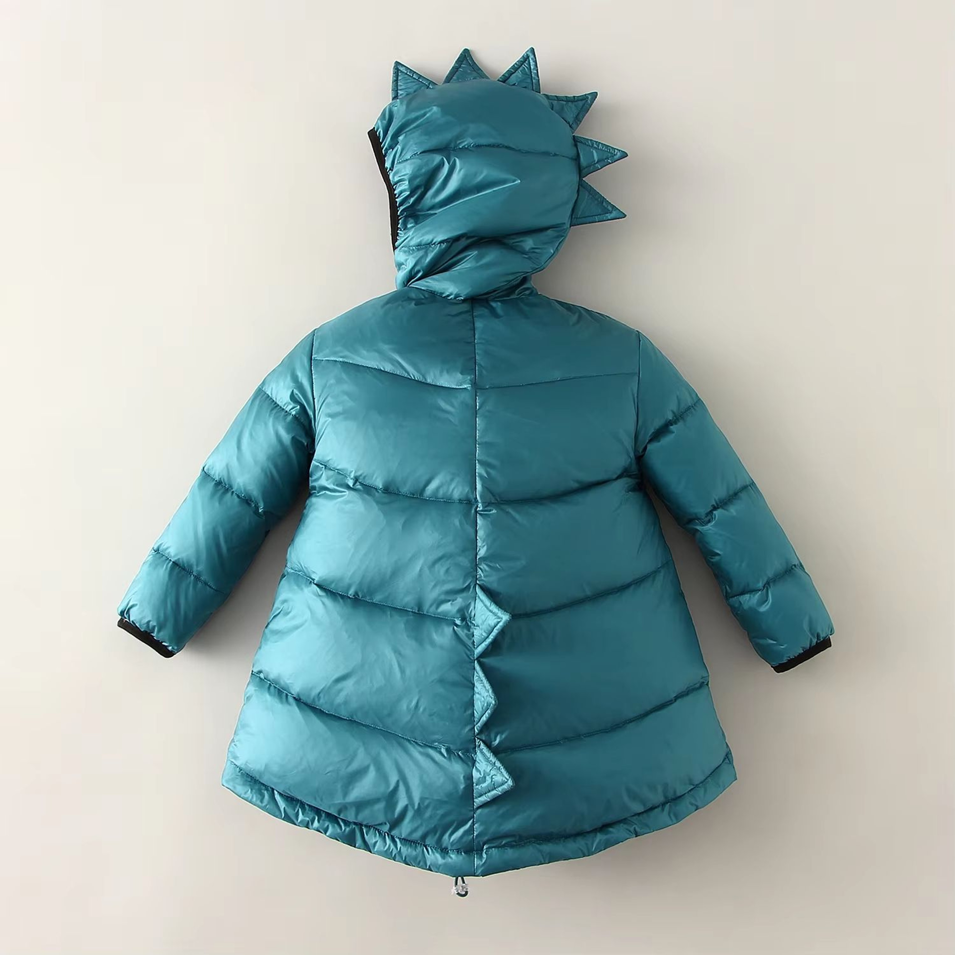 DinoGuard Kids Dinosaur Winter Coat Hooded Windproof Kids Parka Jacket Thick Warm Toddler Dinosaur  8