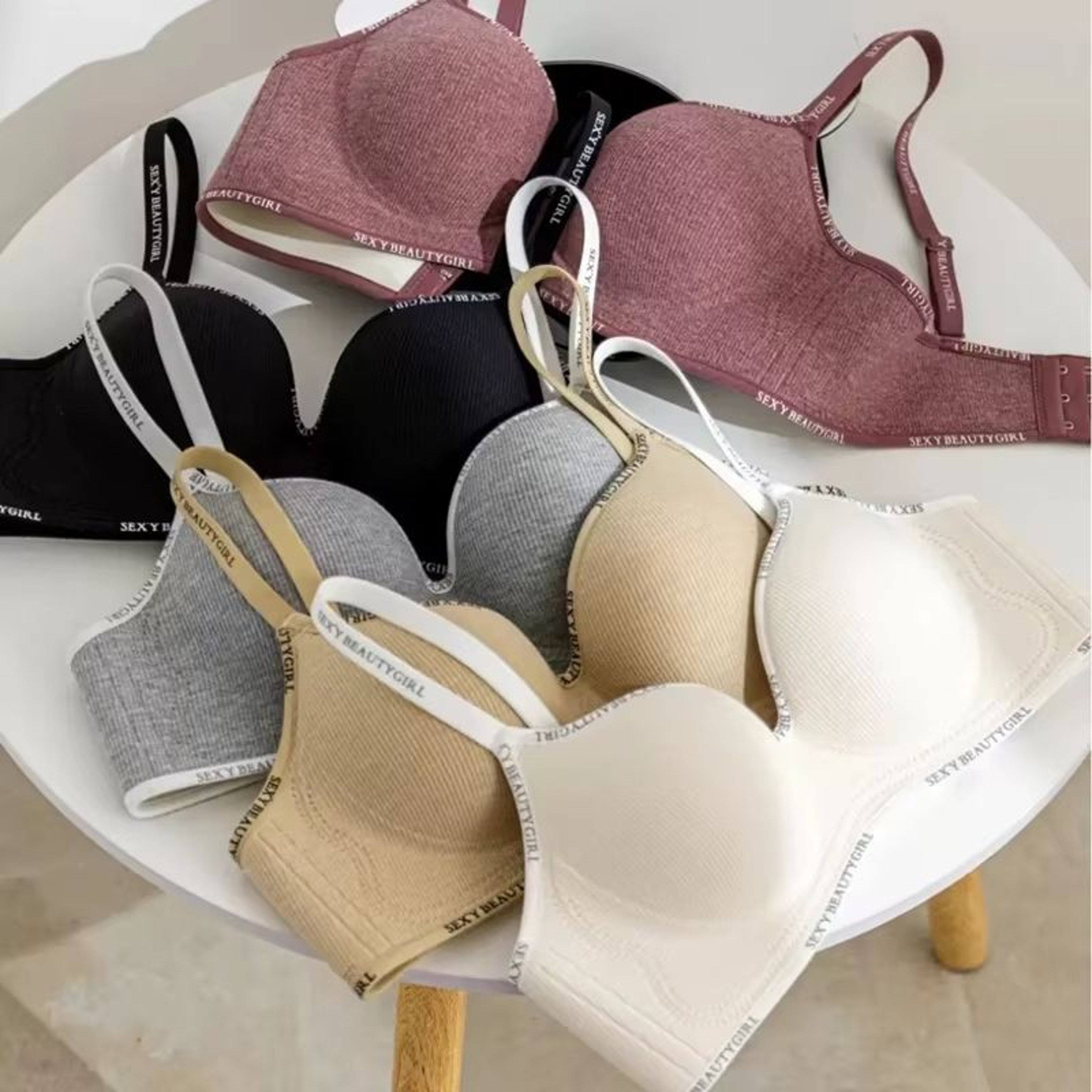 Seamless Wireless Push Up Bra With 3D Pads Invisible Comfort Bralette For Small Chest 3