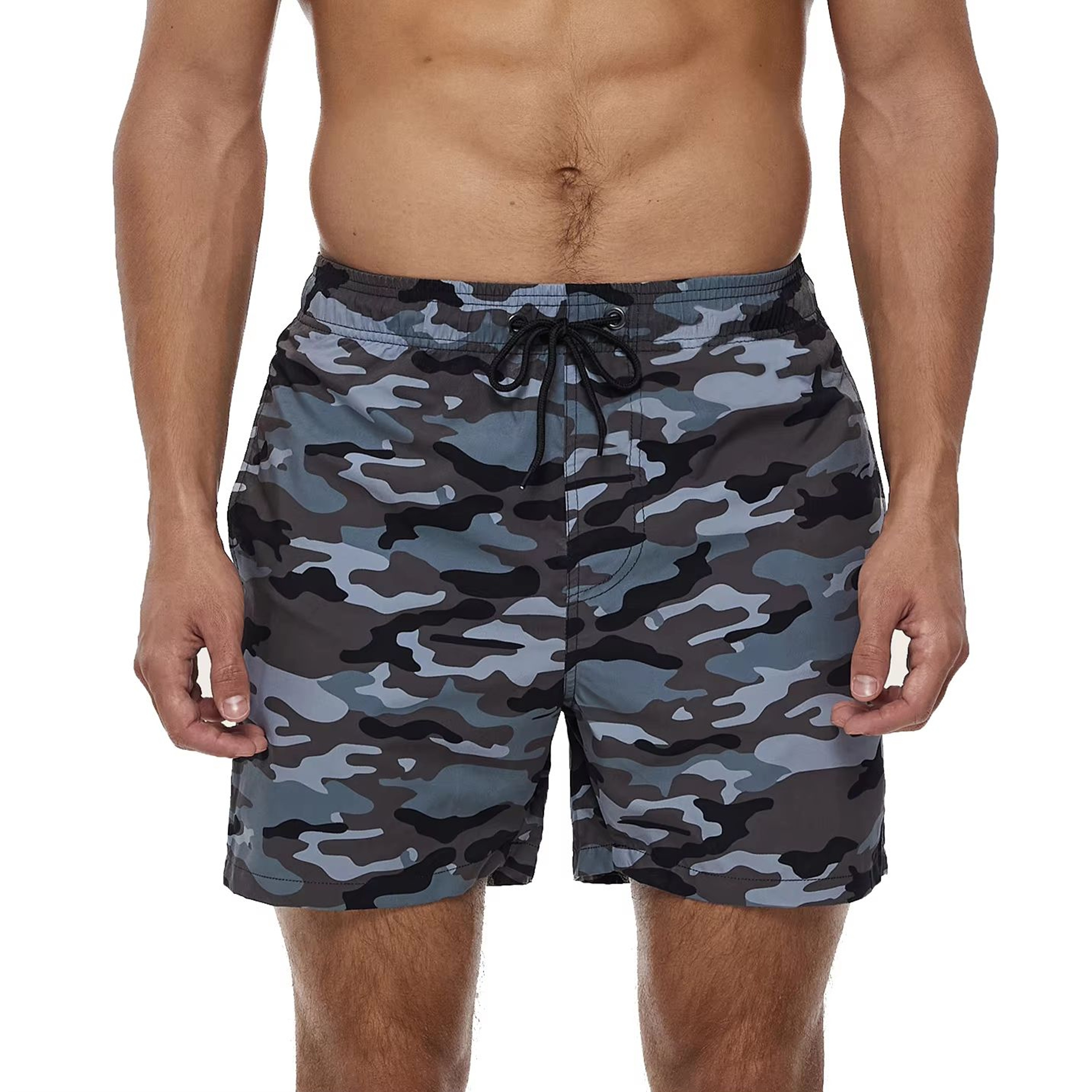 DATIFER Mens Beach Print Swim Shorts  Quick Dry Surf Swim Trunks With Pockets 7
