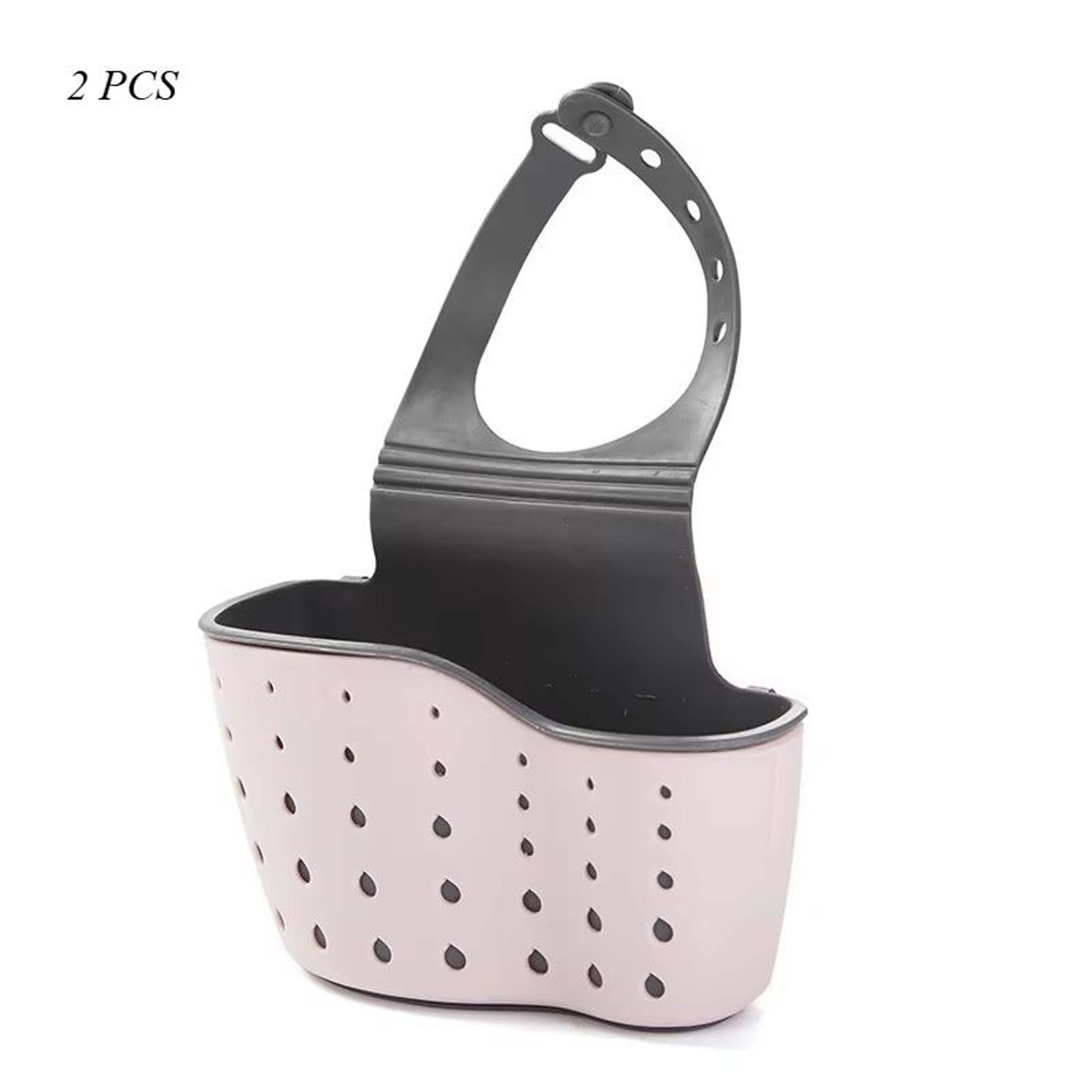 Adjustable Sink Hanging Basket Faucet Mounted Sponge Holder Draining Organizer For Kitchen  Bathroo 8