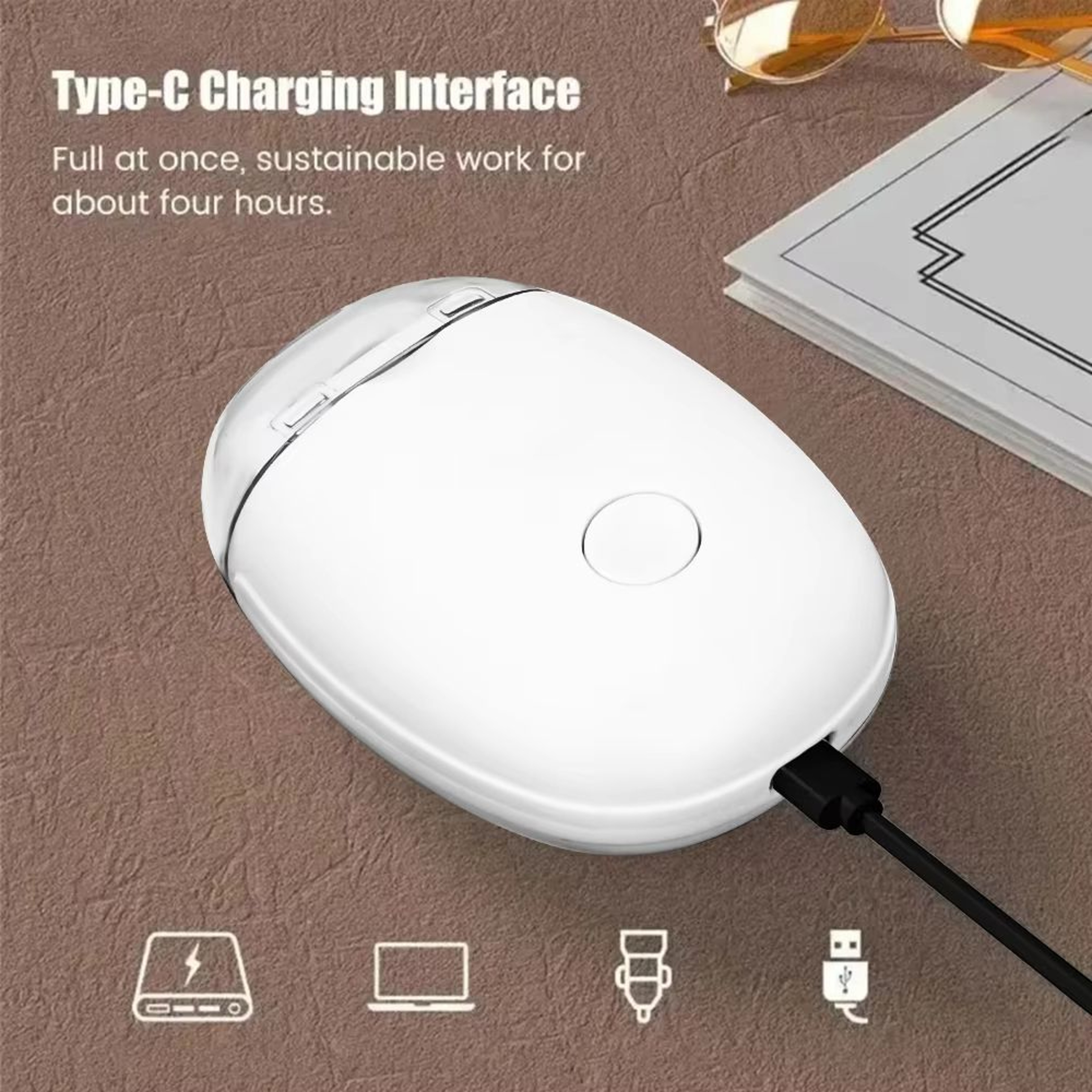2 In 1 Electric Nail Clipper With LED Light Automatic Nail Grinder Trimmer For Baby  Adults 1