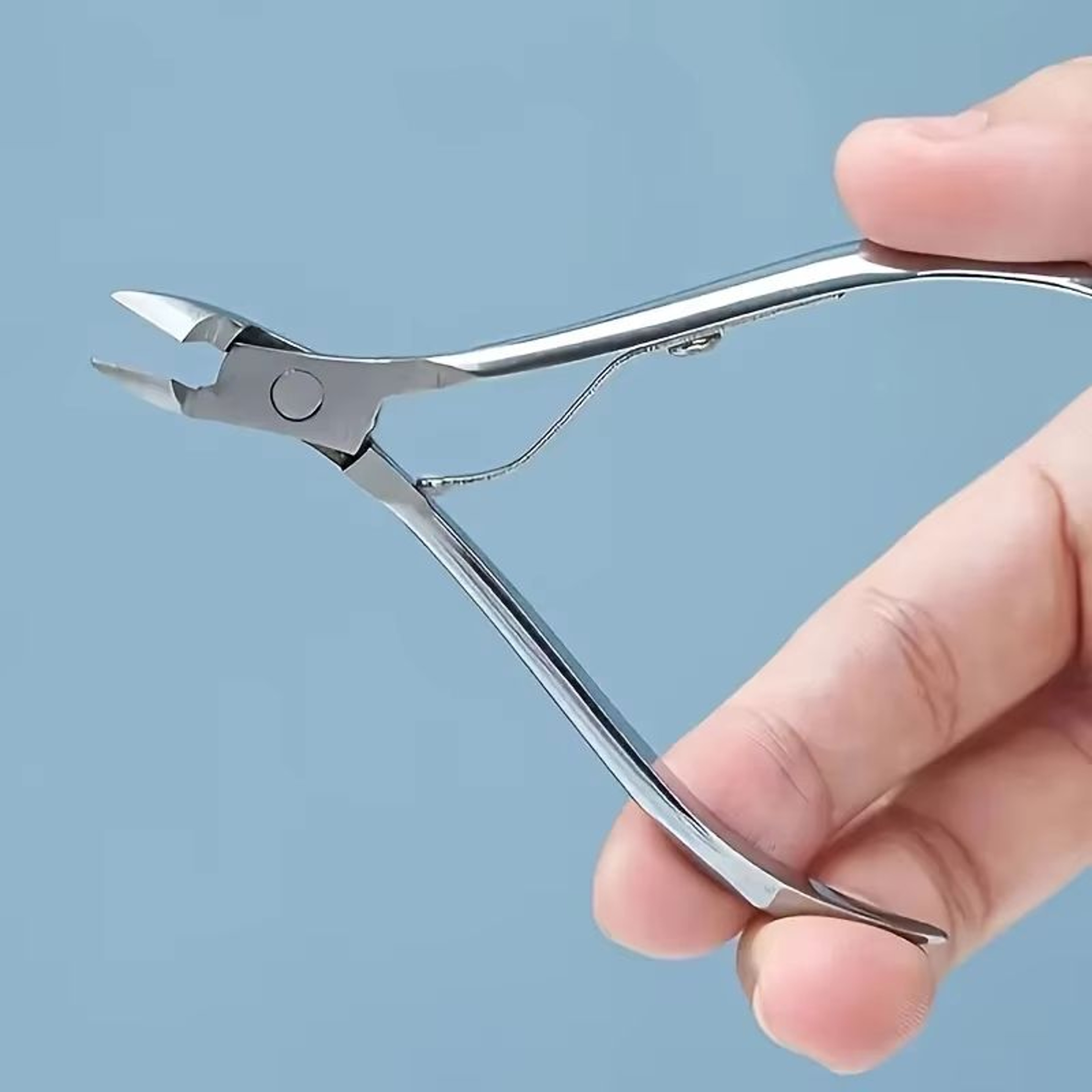 Stainless Steel Ingrown Toenail Clippers Precision Thick Nail Cutter For Manicure  Pedicure 5