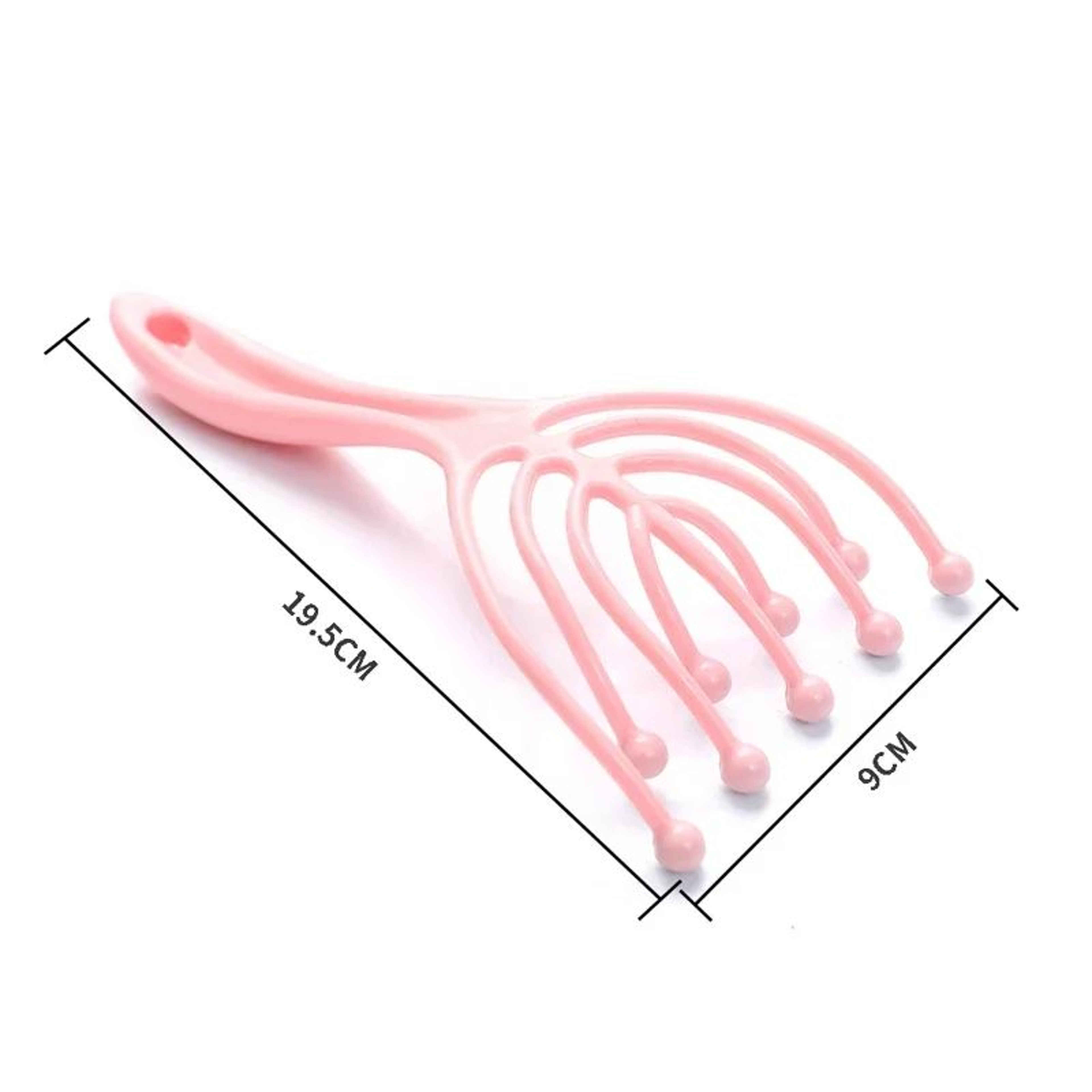 Five Finger Head Massager Steel Ball Scalp Massage Roller For Stress Relief  Hair Care 5