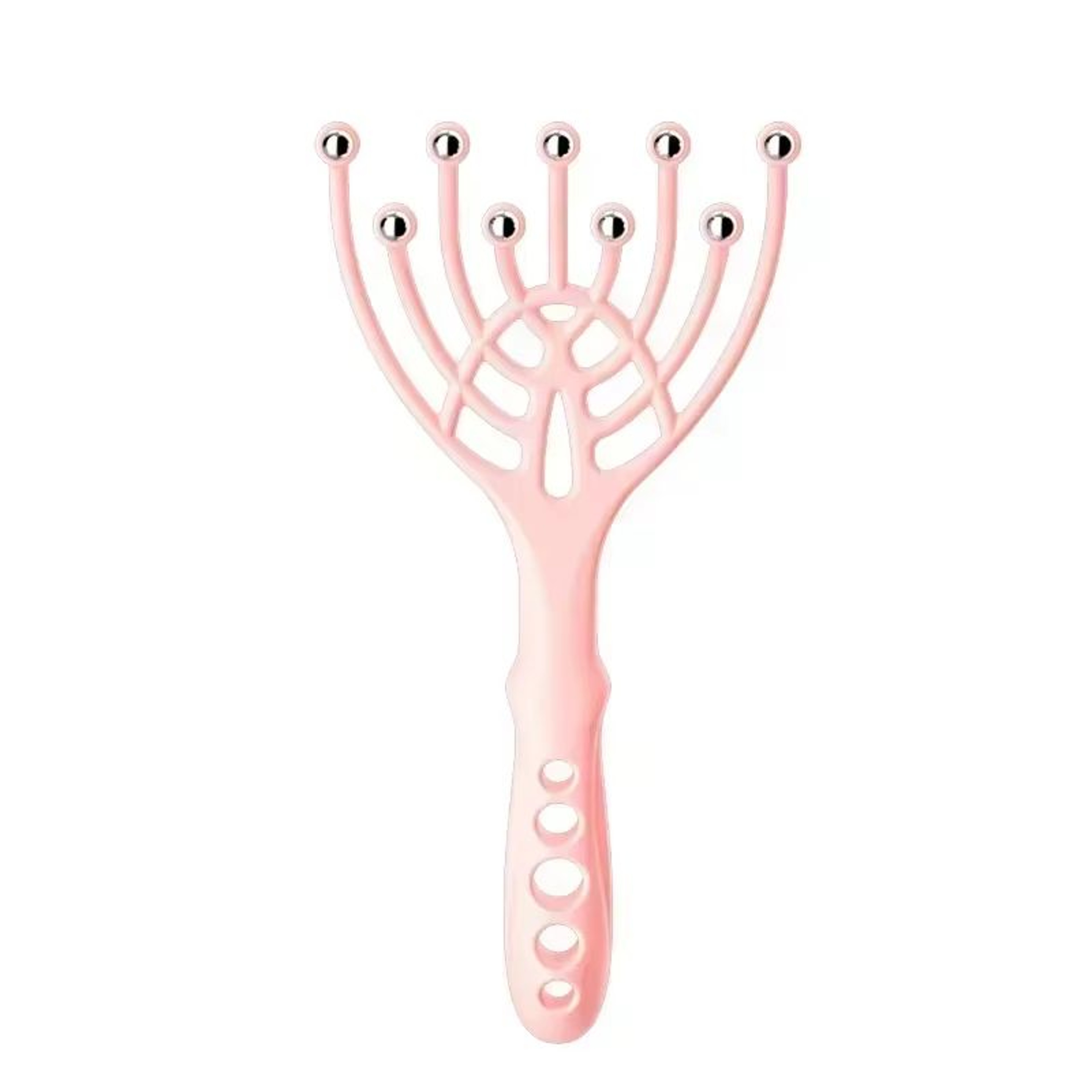 Five Finger Head Massager Steel Ball Scalp Massage Roller For Stress Relief  Hair Care 7
