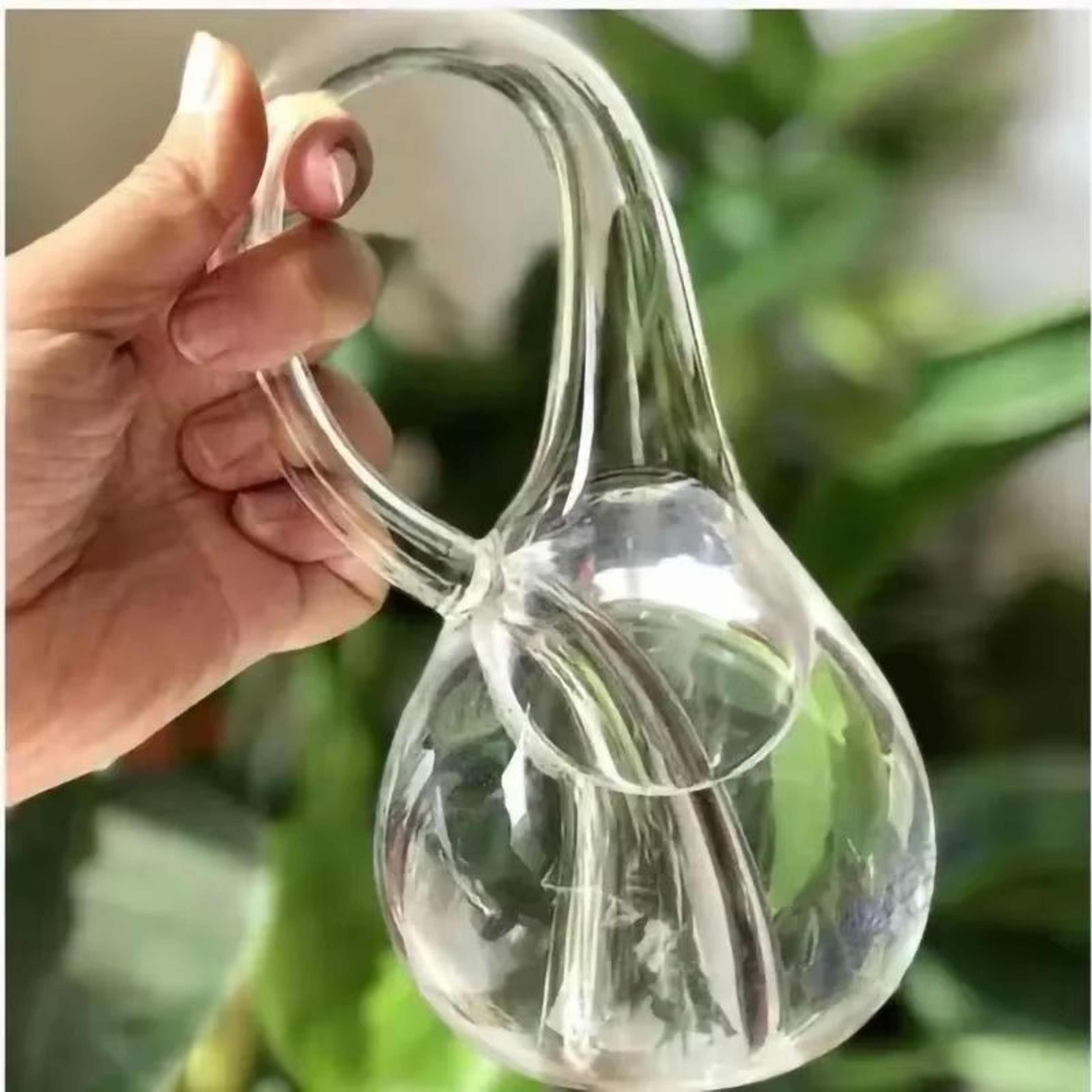 Klein Bottle Glass Sculpture Unique Mathematical Art Decor 2