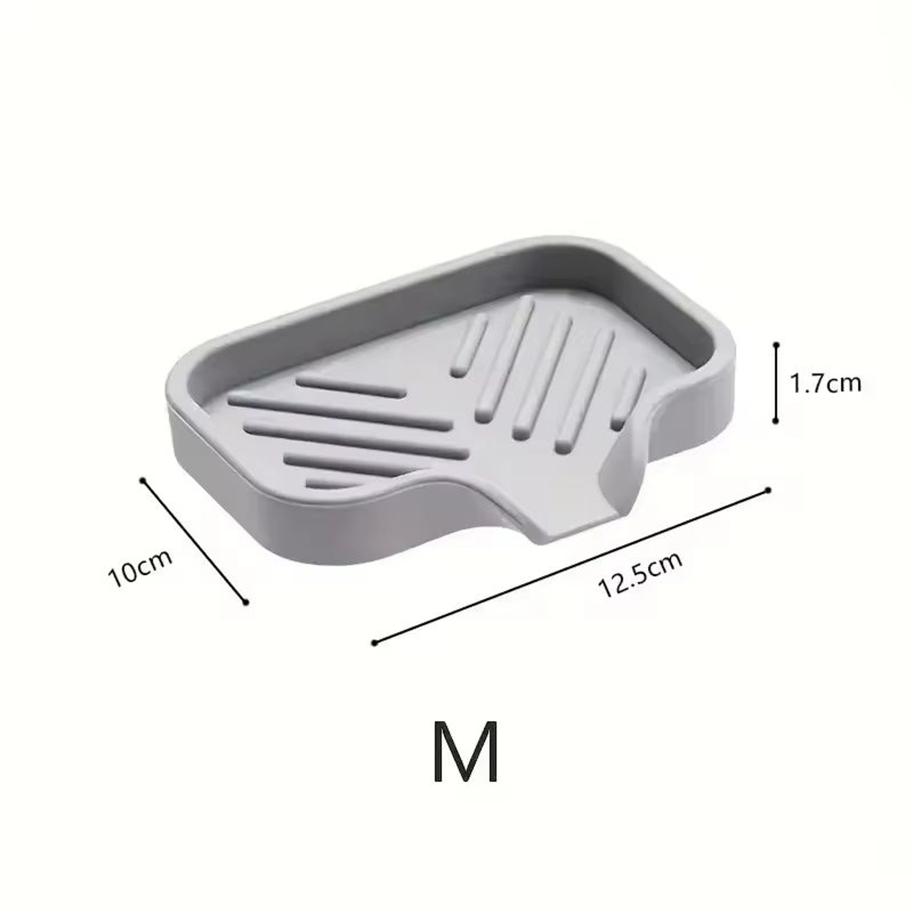 Silicone Faucet Splash Guard Sink Mat With Drain Rack And Soap Tray 6