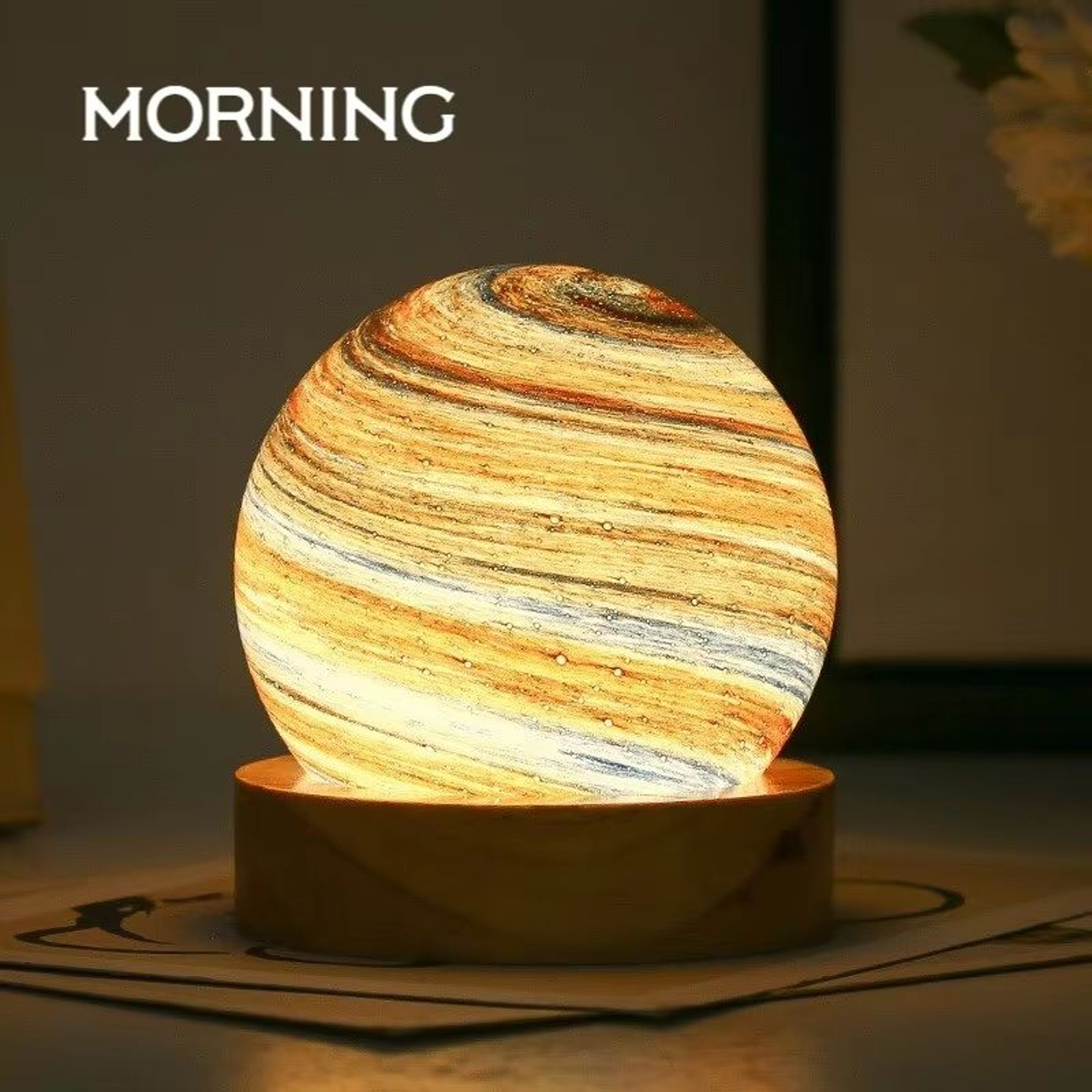 USB Blind Box Aurora Sunset Planet Mini Night Light Surprise Ambient Lamp For Bedroom Decor 0