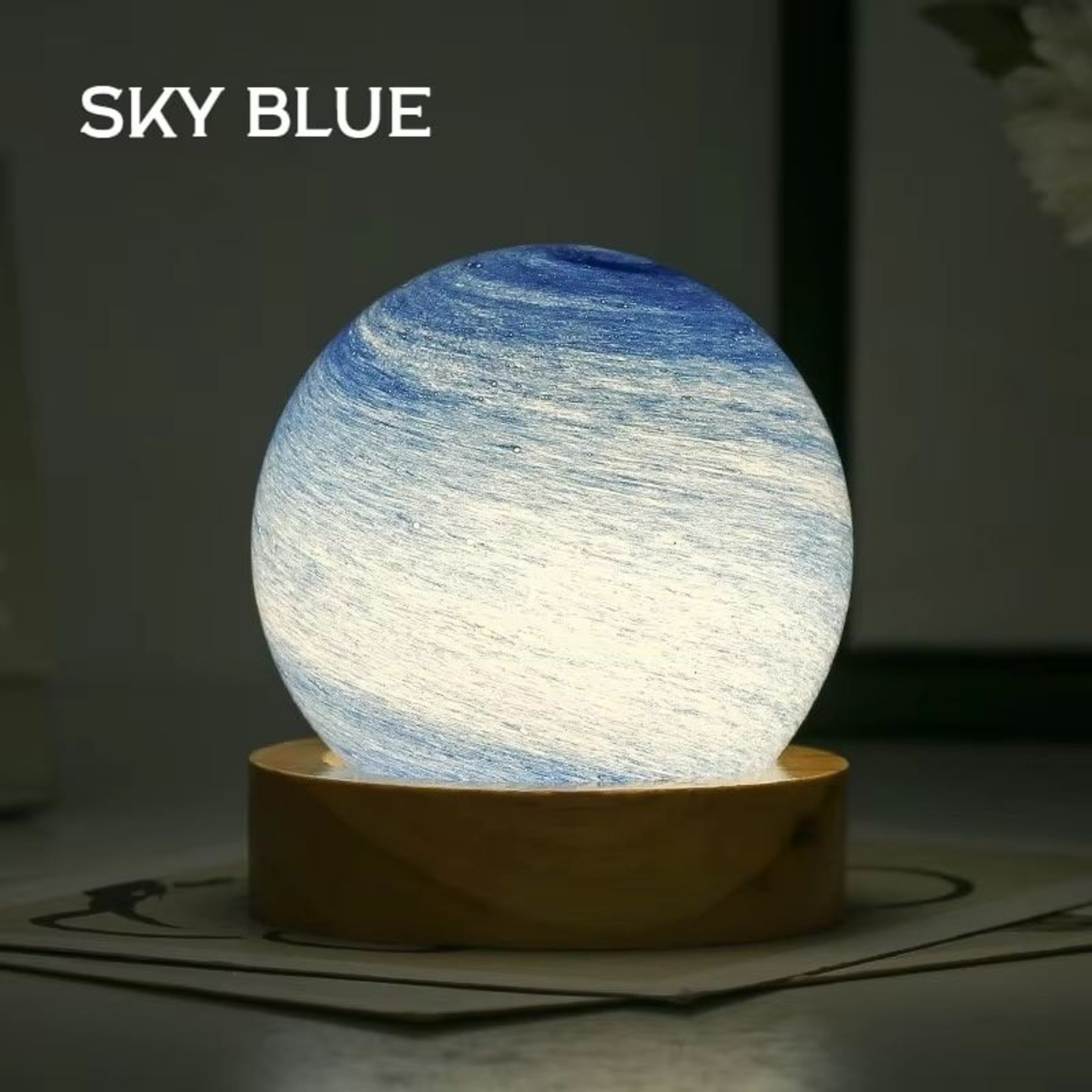 USB Blind Box Aurora Sunset Planet Mini Night Light Surprise Ambient Lamp For Bedroom Decor 4