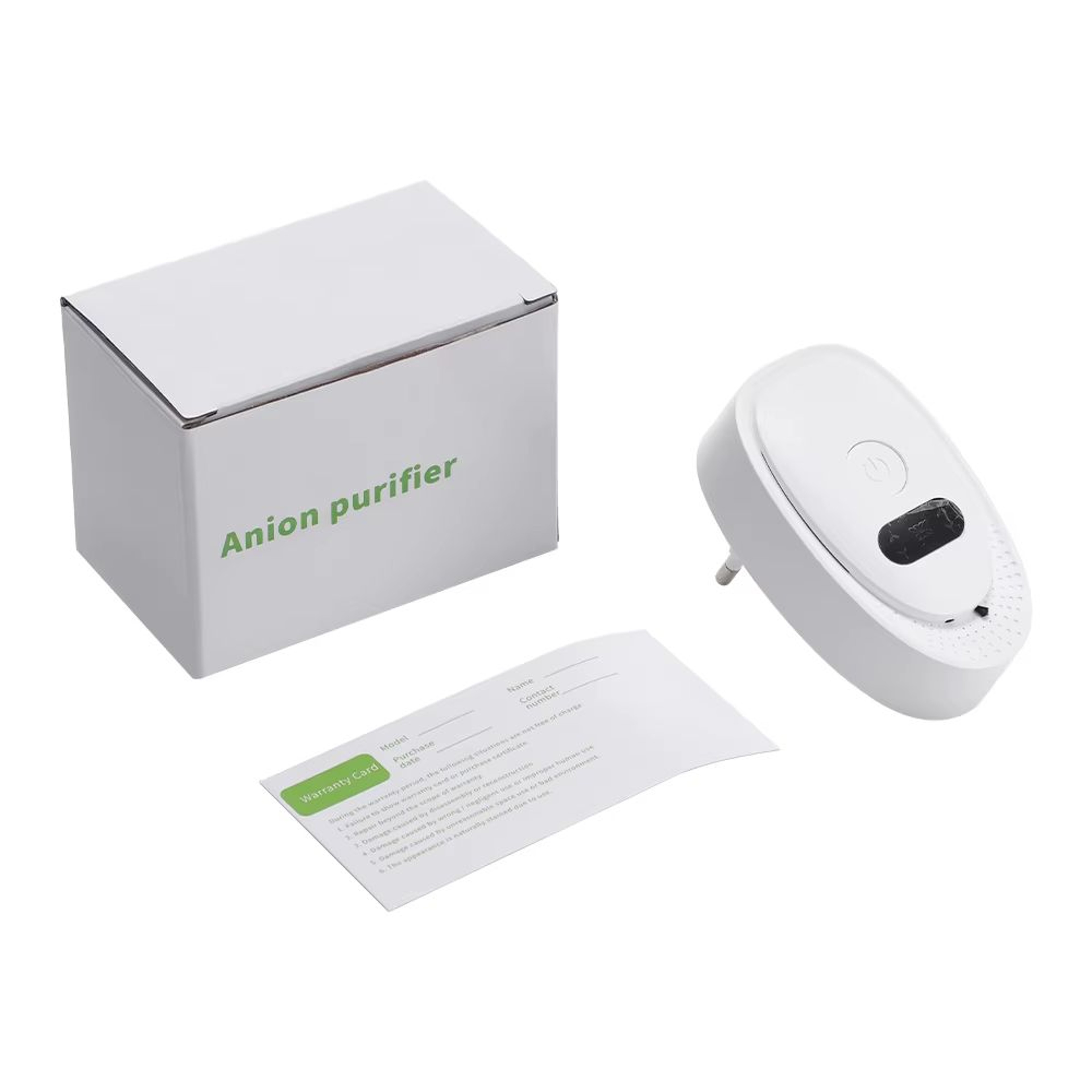 PlugIn Mini Air Purifier Negative Ion Generator Smoke  Odor Remover For Home 6