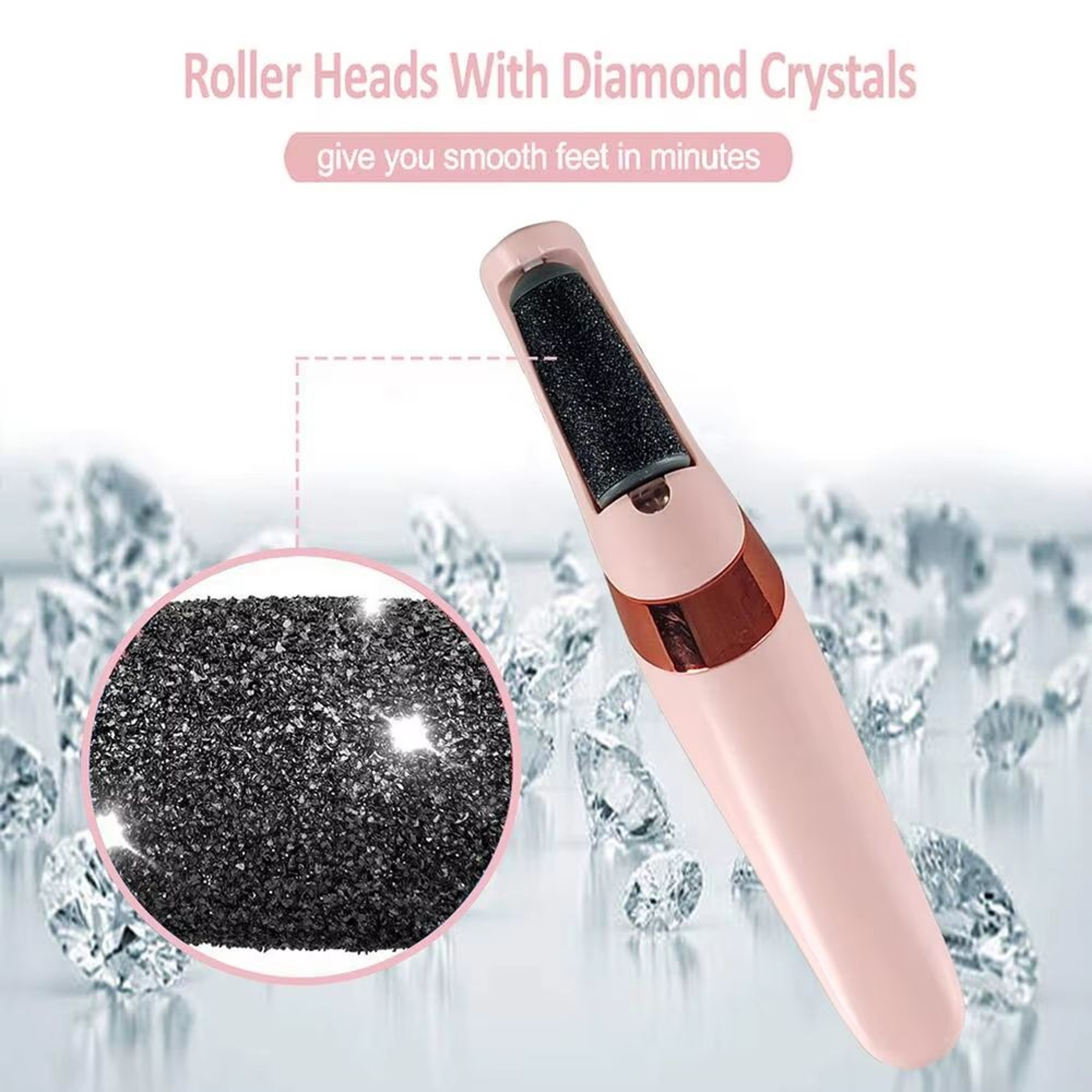 Rechargeable Electric Callus Remover Cordless Foot File For Smooth Heels 4