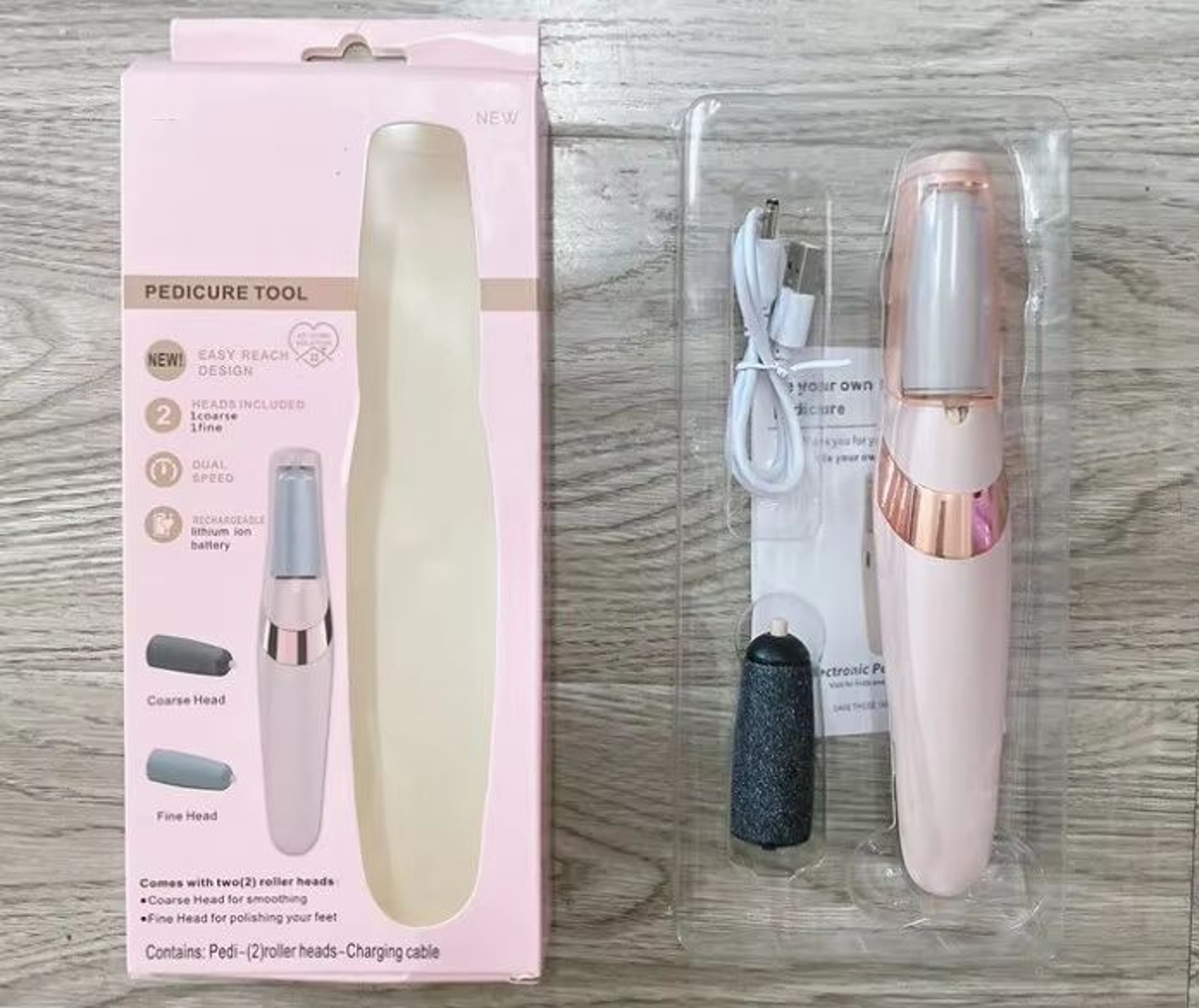 Rechargeable Electric Callus Remover Cordless Foot File For Smooth Heels 6