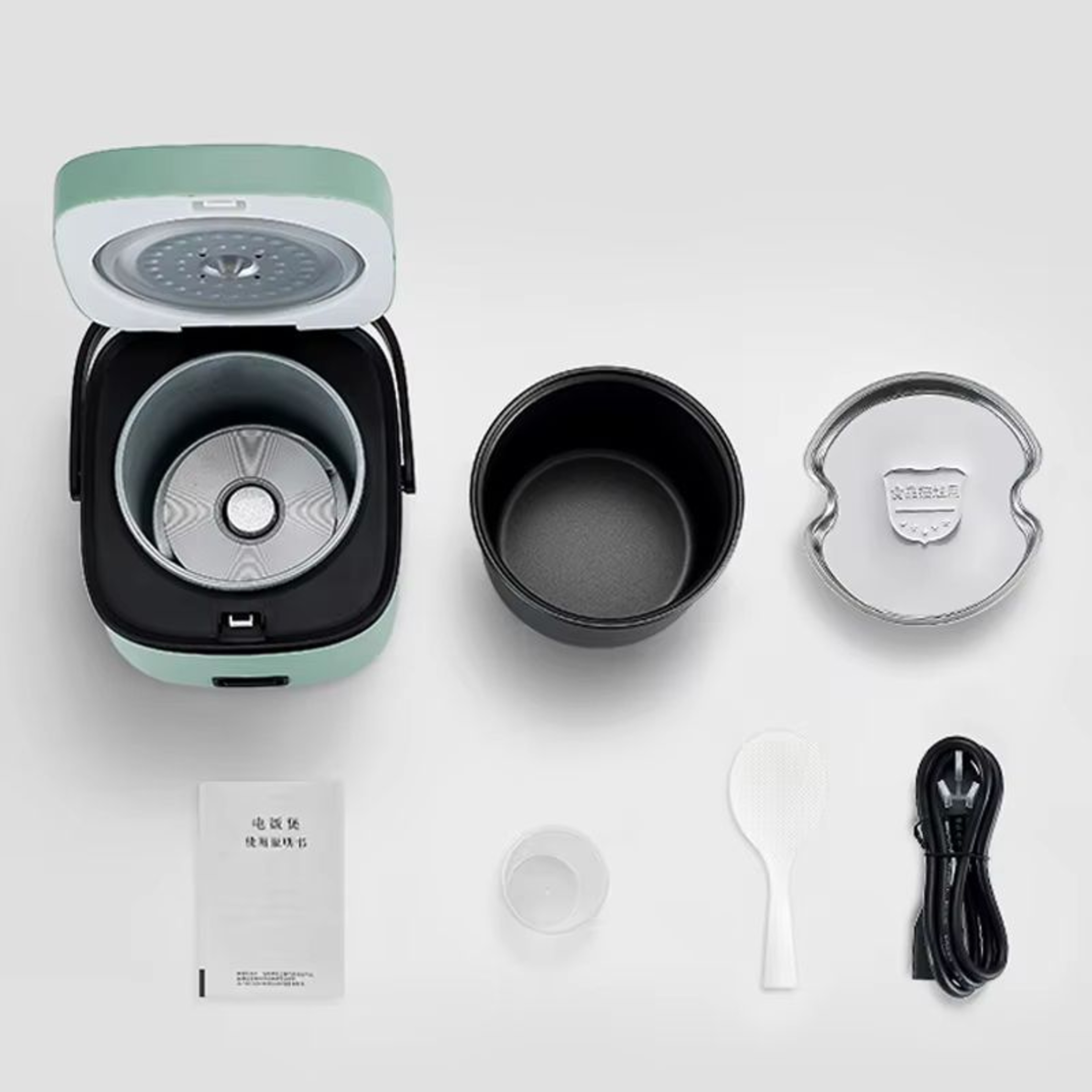 Mini Rice Cooker 12L Small Rice Cooker And Electric Food Steamer For 12 People 5