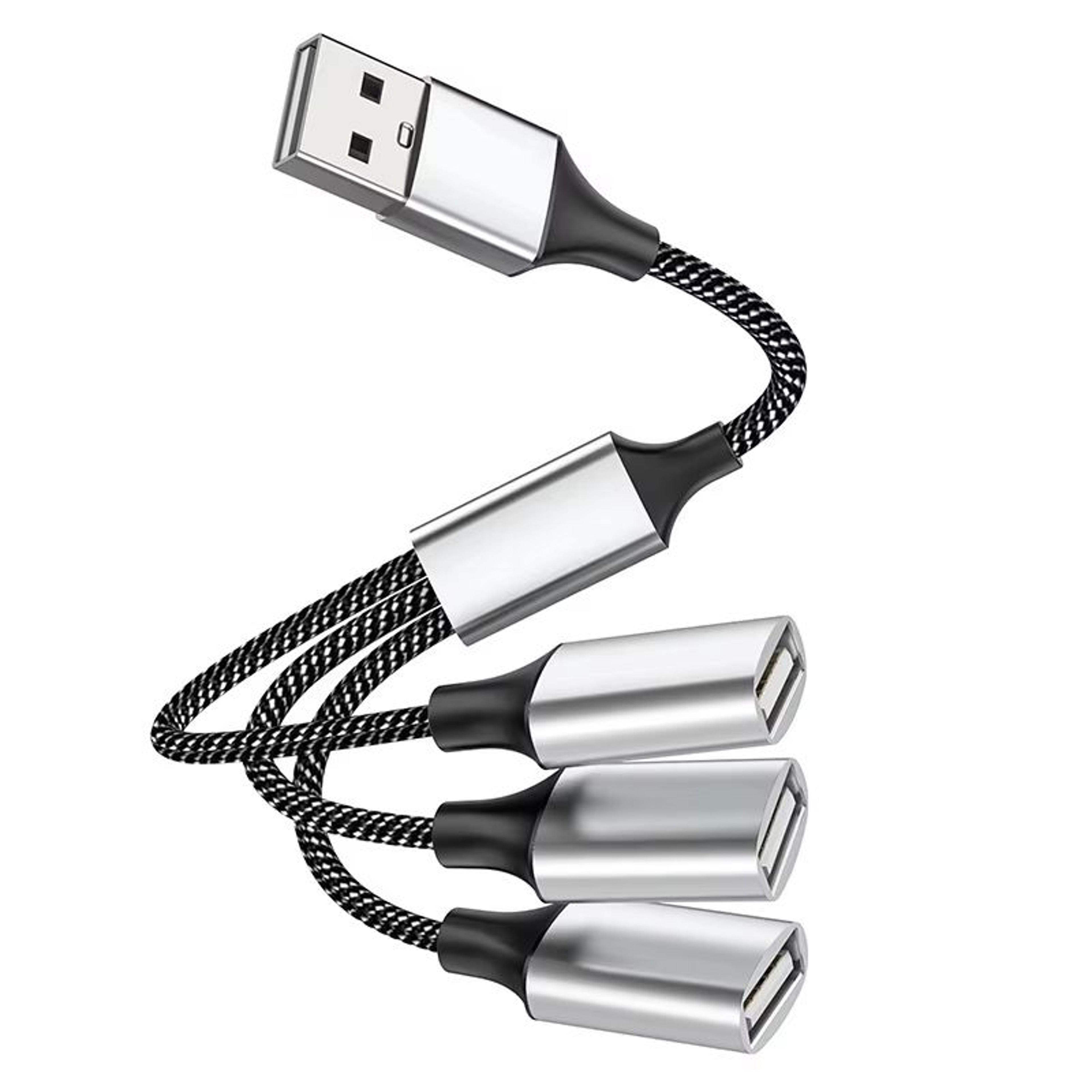 MultiPort USB Hub Splitter With OTG Support For Charging And Device Expansion 6