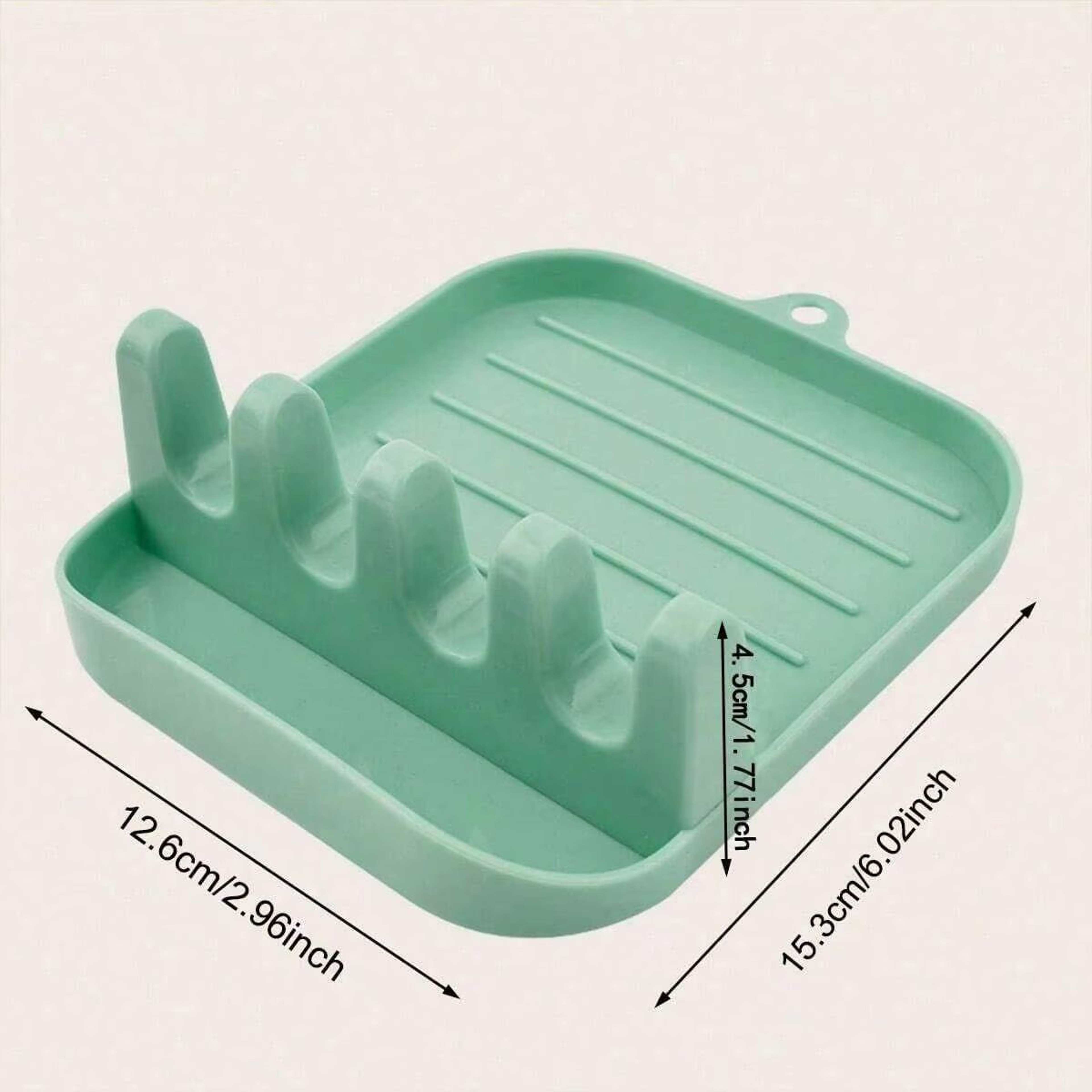 Multifunction Kitchen Spoon And Pot Lid Rest Rack Countertop Spatula Holder 1