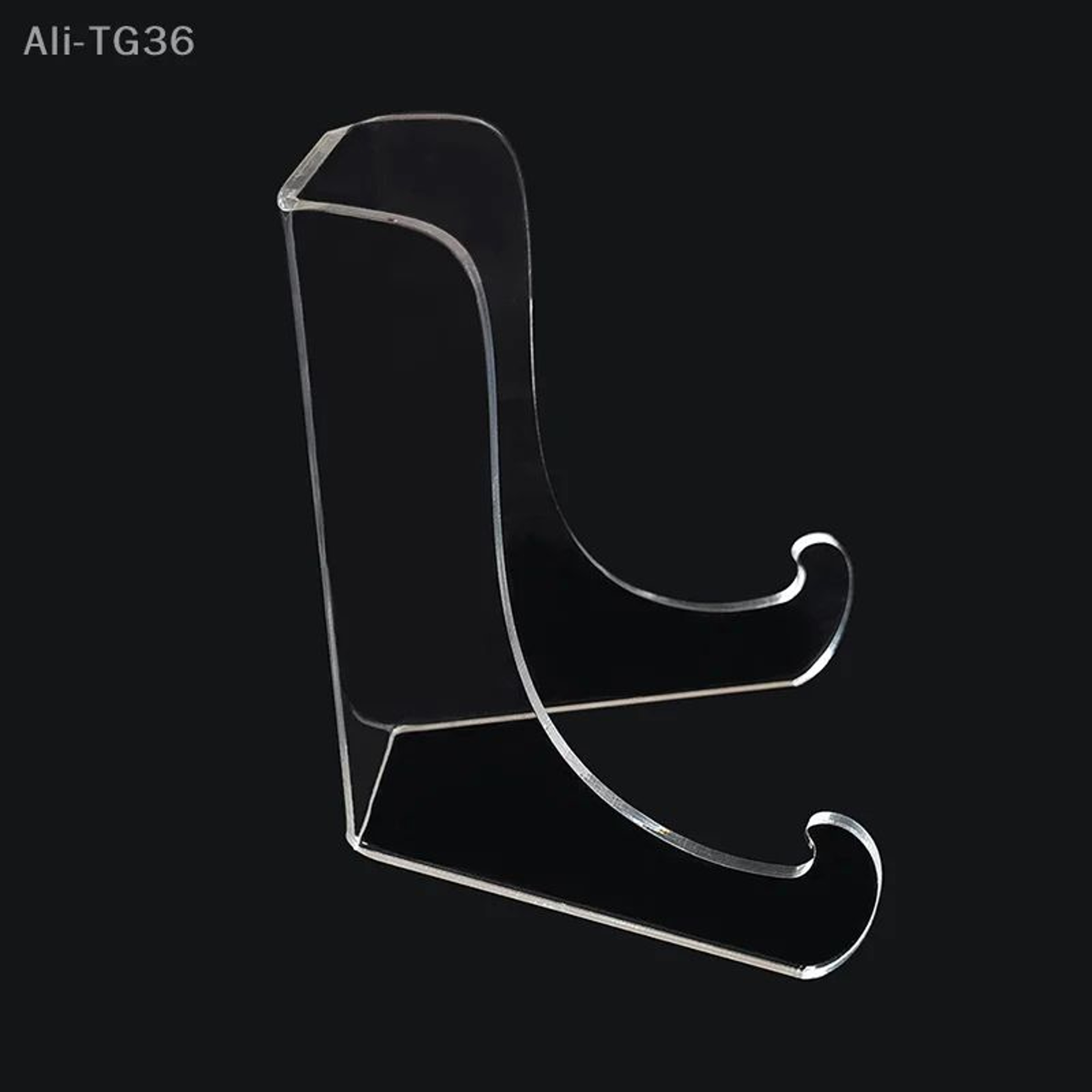 Clear Acrylic Plate Display Stand Multi Purpose Countertop Easel Holder 5