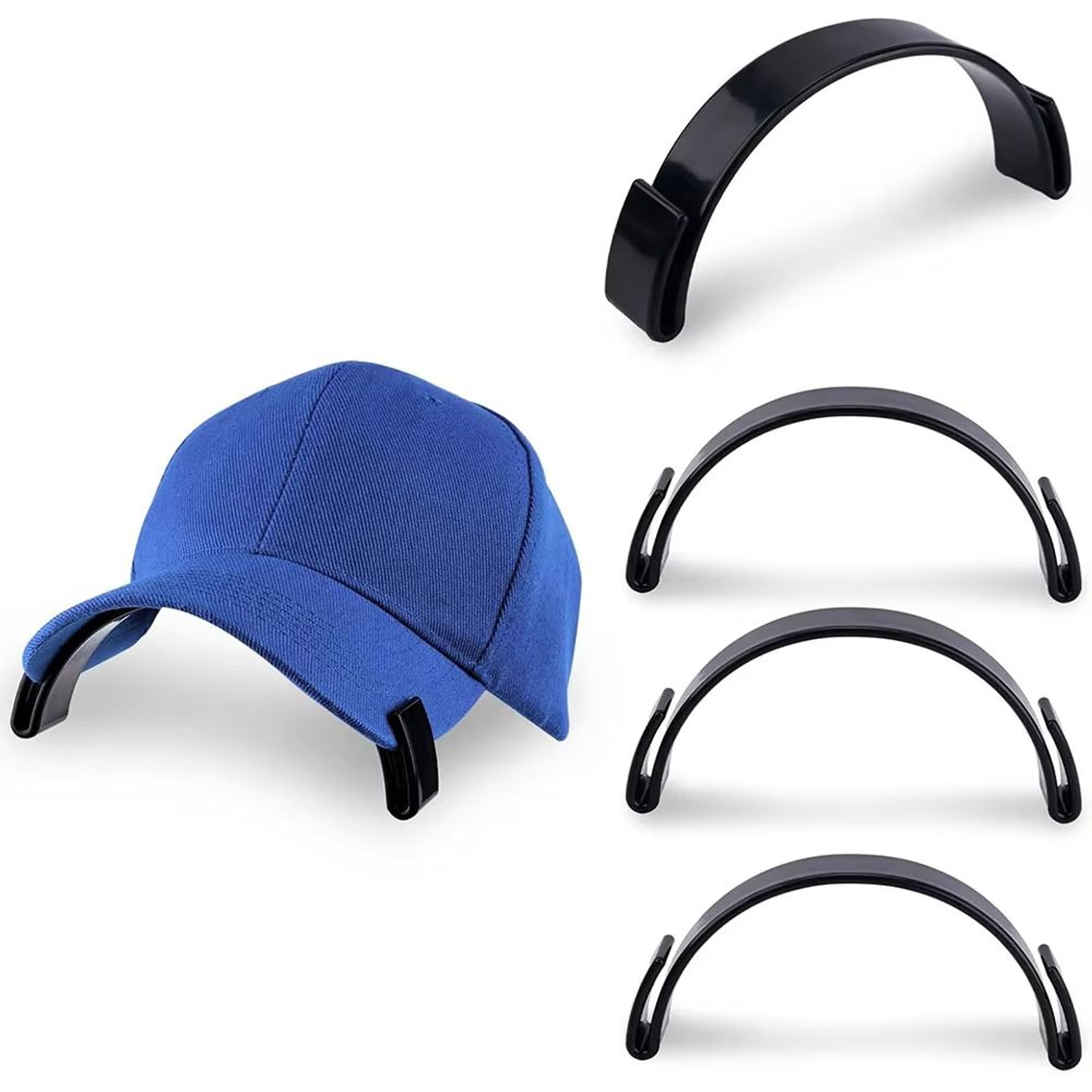 2pcs Hat Brim Bender Tool No Steam Adjustable Cap Curve Shaper 0