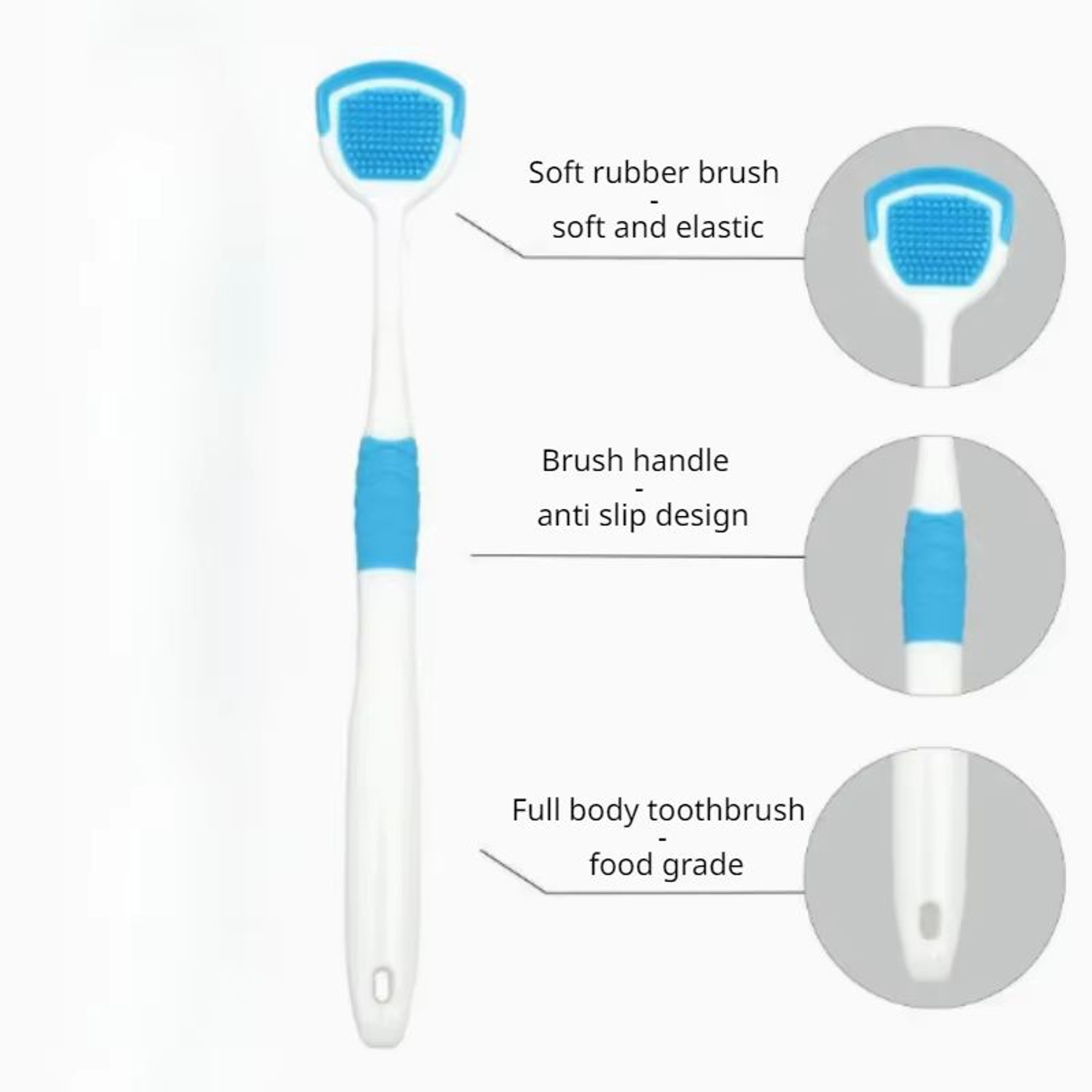 FreshCare Tongue Cleaner For Adults Oral Care And Fresh Breath 3