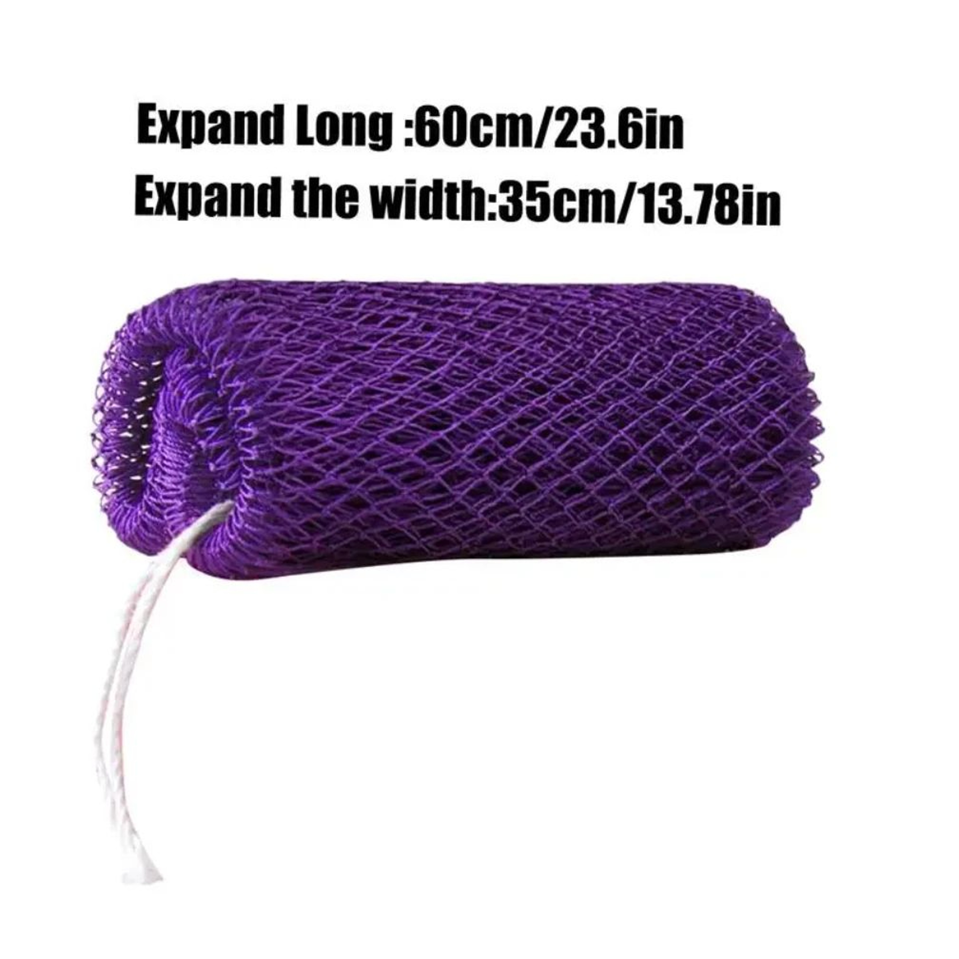 African Net Sponge Exfoliating Bath Mesh Deep Cleansing Body Scrubber 5