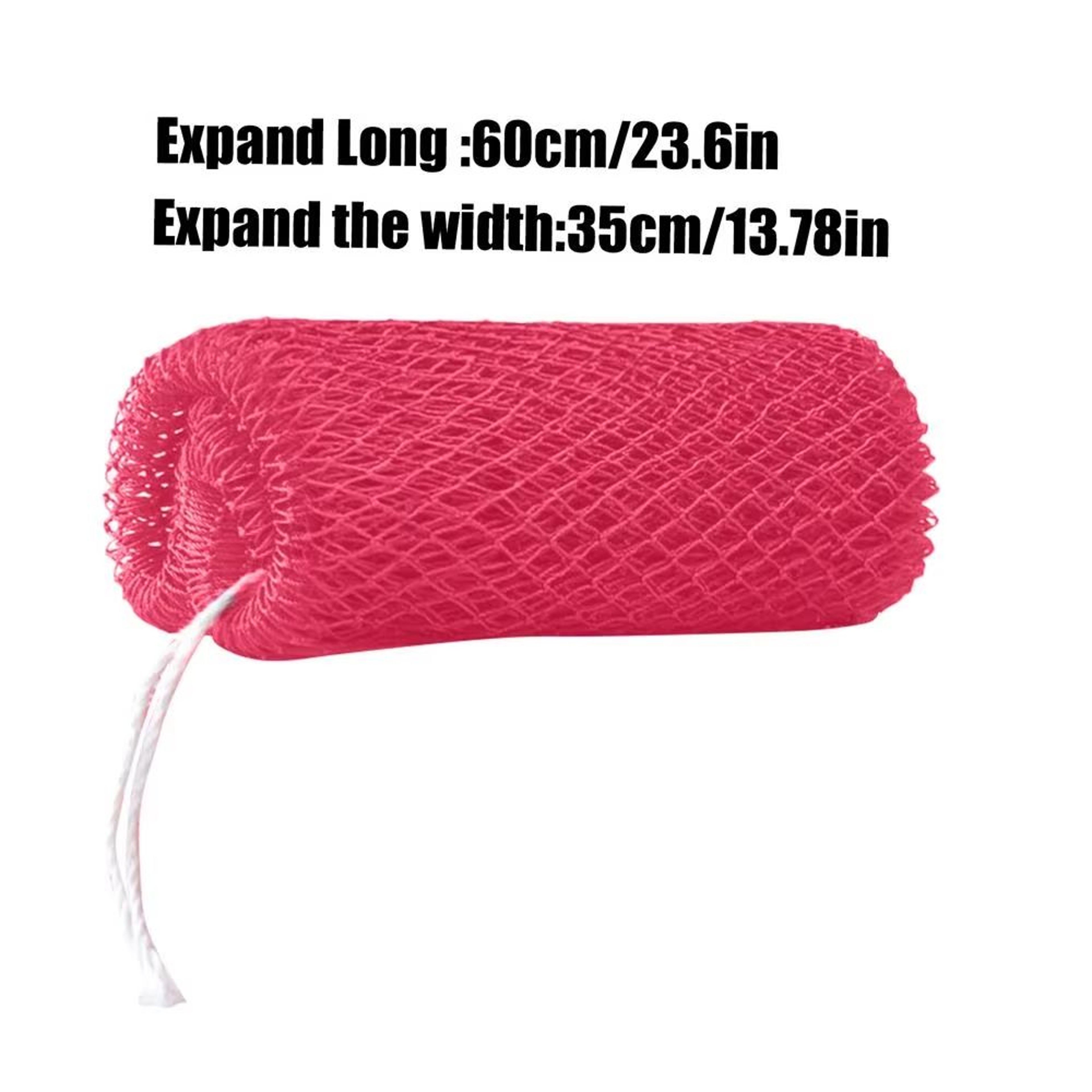African Net Sponge Exfoliating Bath Mesh Deep Cleansing Body Scrubber 8