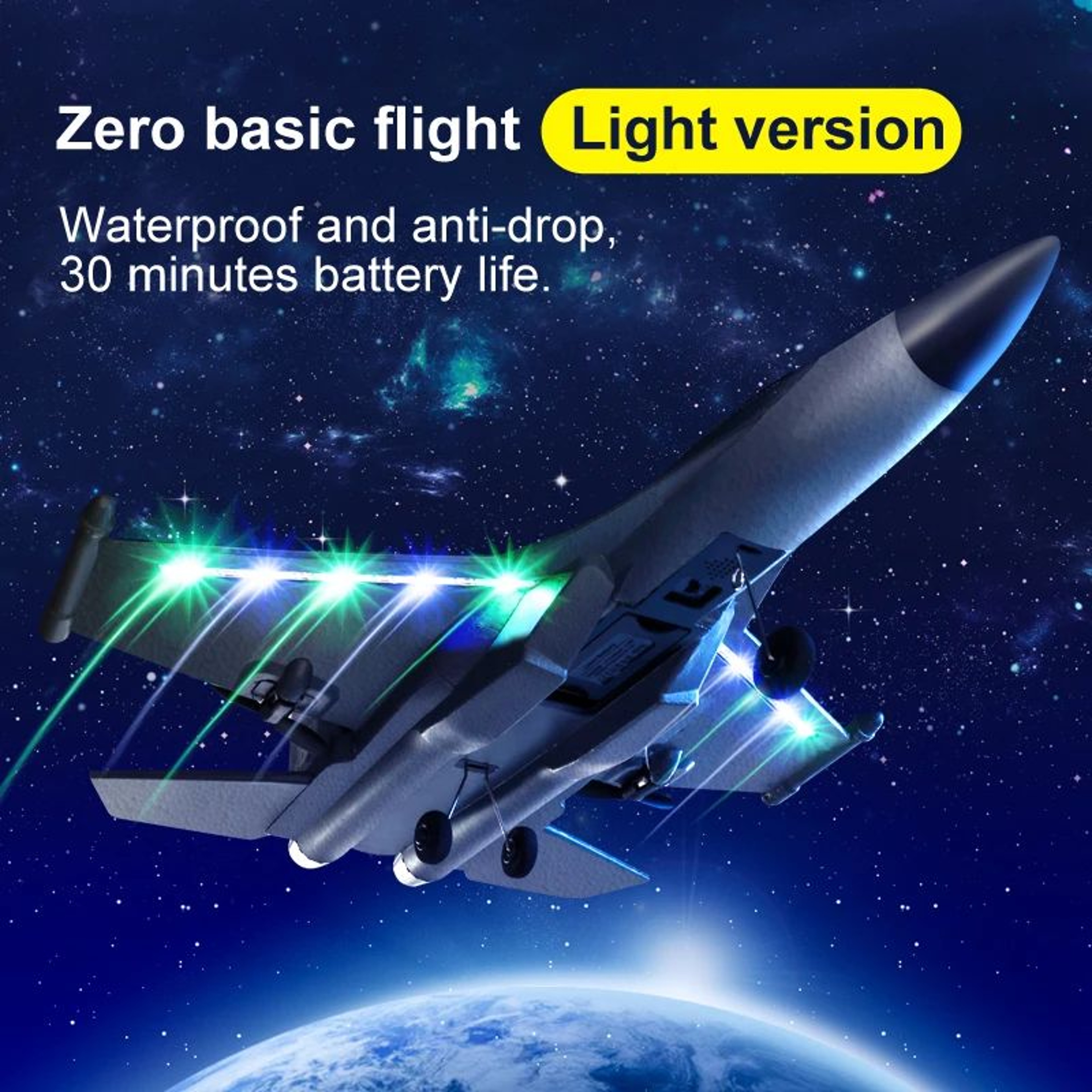 SkyRider G1 3 Channel RC Glider Plane For Beginners With Hand Launch Flight 3