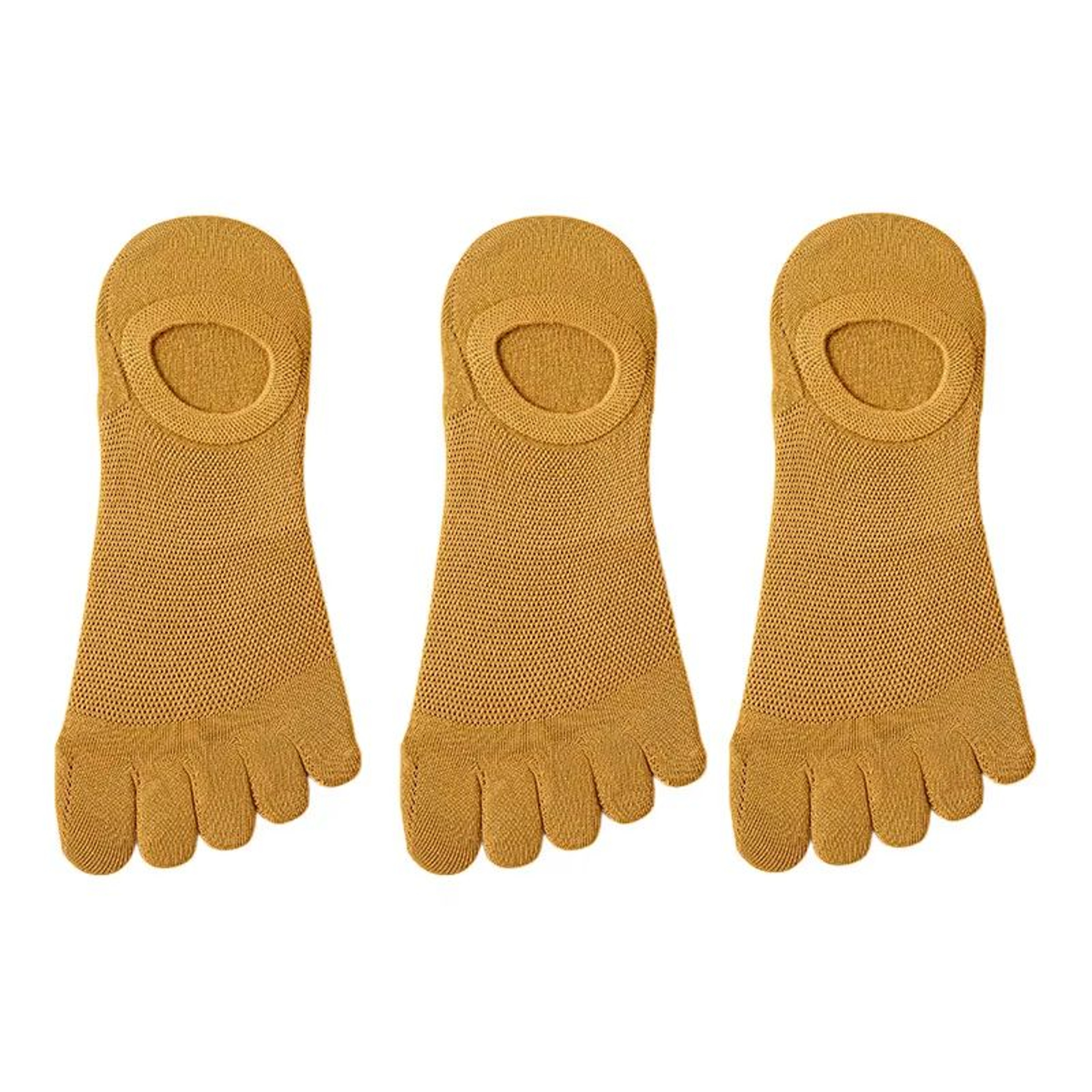 Mens Five Toe Socks Breathable Sweat Absorbing Odor Resistant Finger Socks Set 10