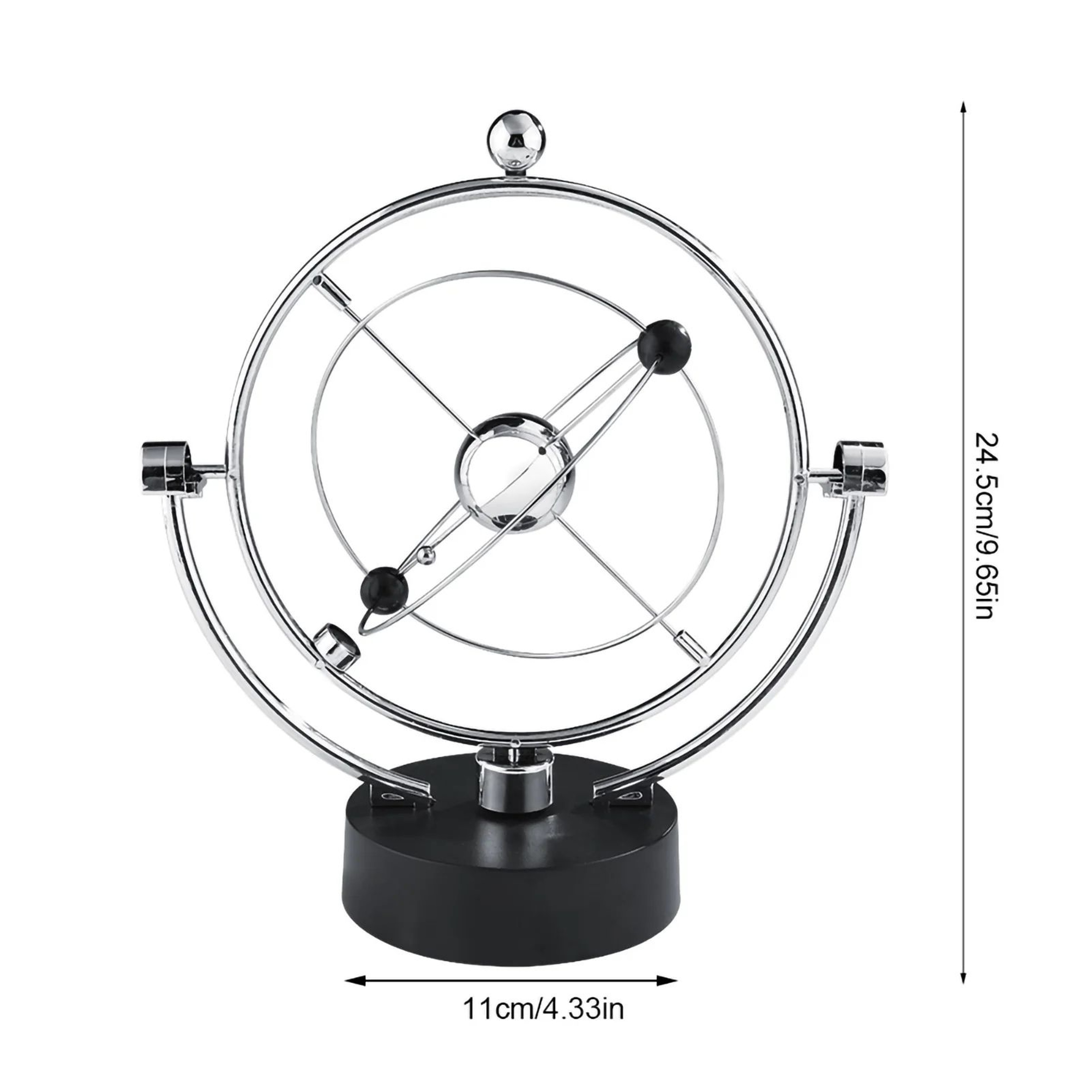Celestial Newton Pendulum Balance Balls Perpetual Motion Desk Toy Stress Relief Decor 5