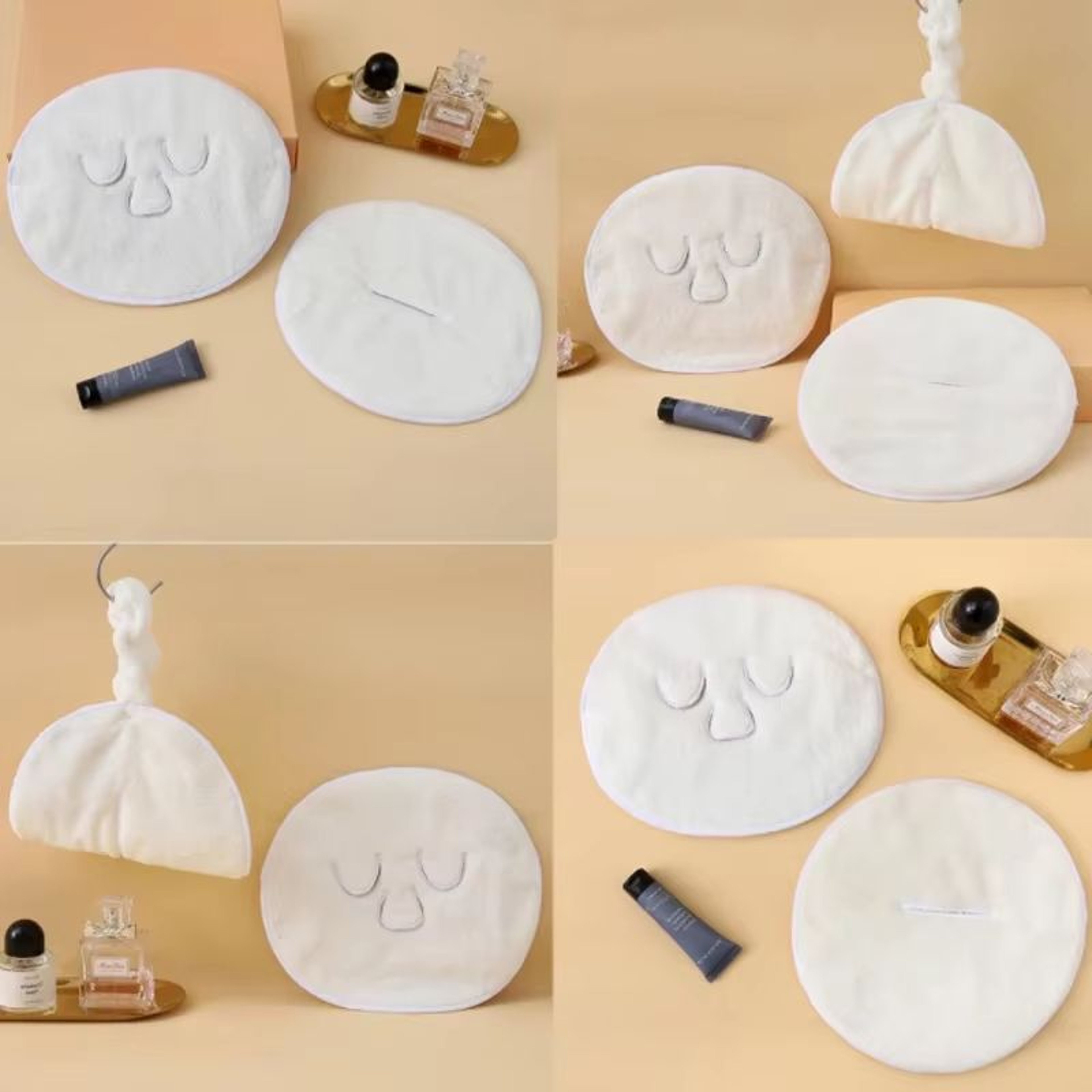 Thick Facial Towel For Hot  Cold Compress Reusable Beauty Face Cloth 2