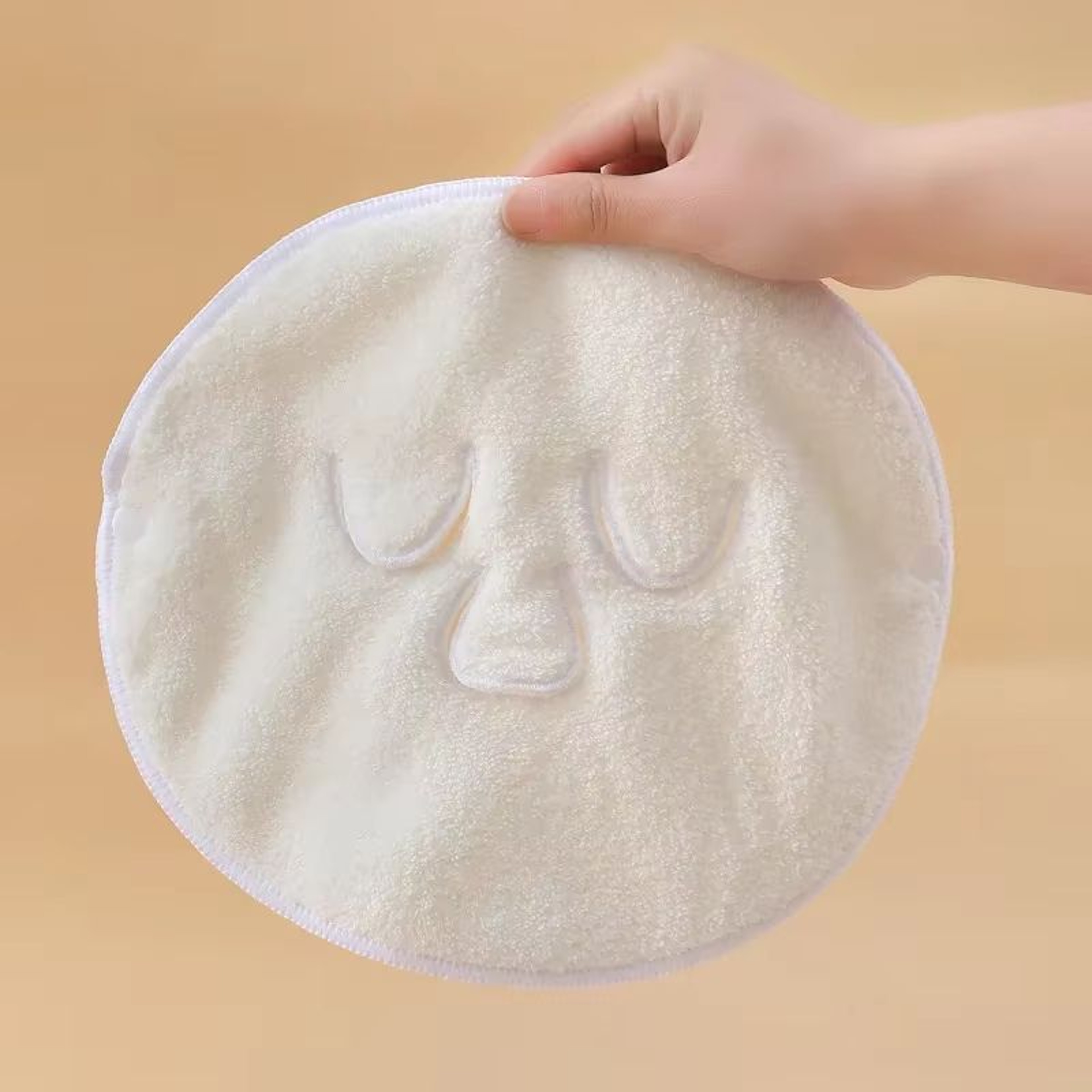 Thick Facial Towel For Hot  Cold Compress Reusable Beauty Face Cloth 3