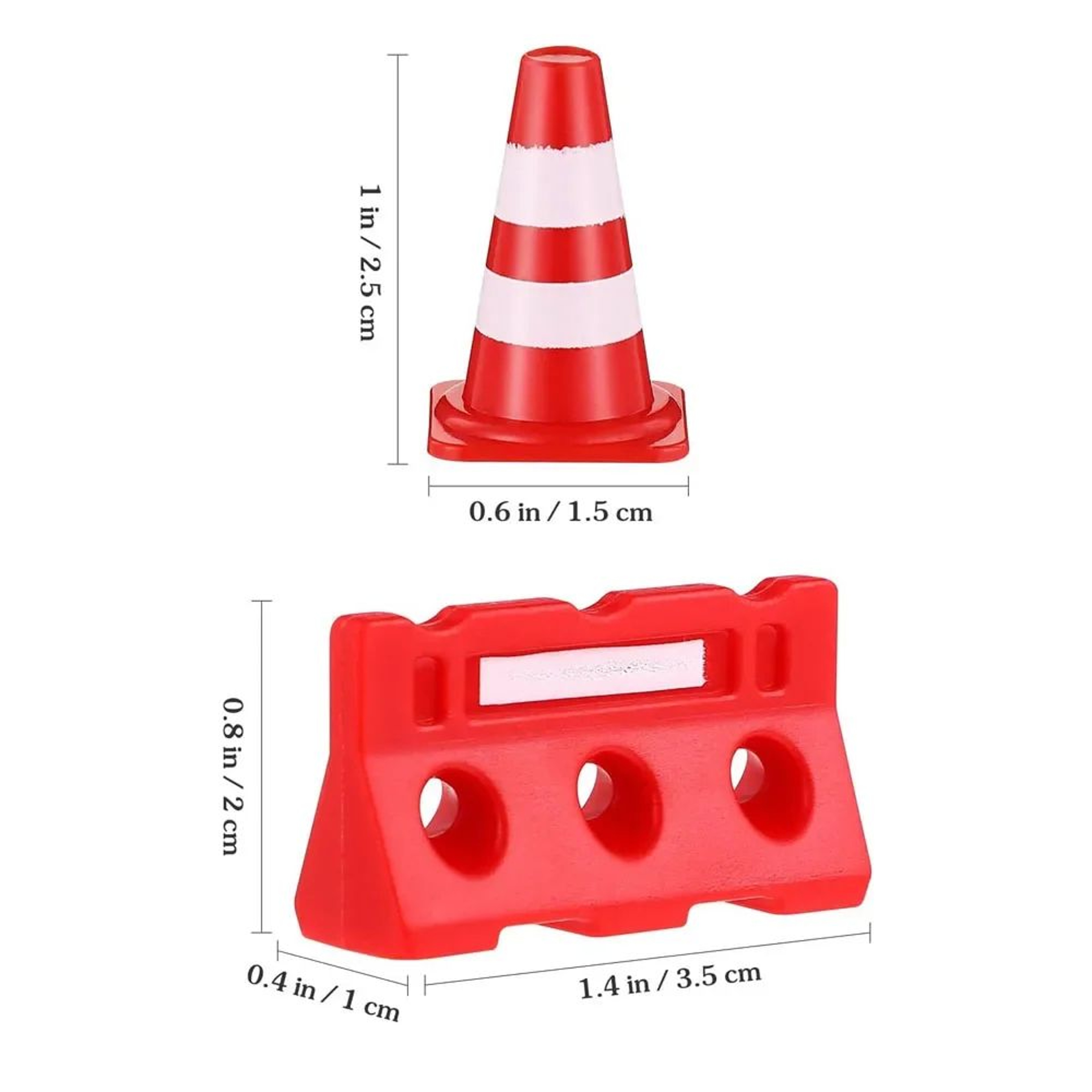 12pcs Mini Construction Traffic Sign Toy Set Kids Road Signs And Cones Educational Playset 5